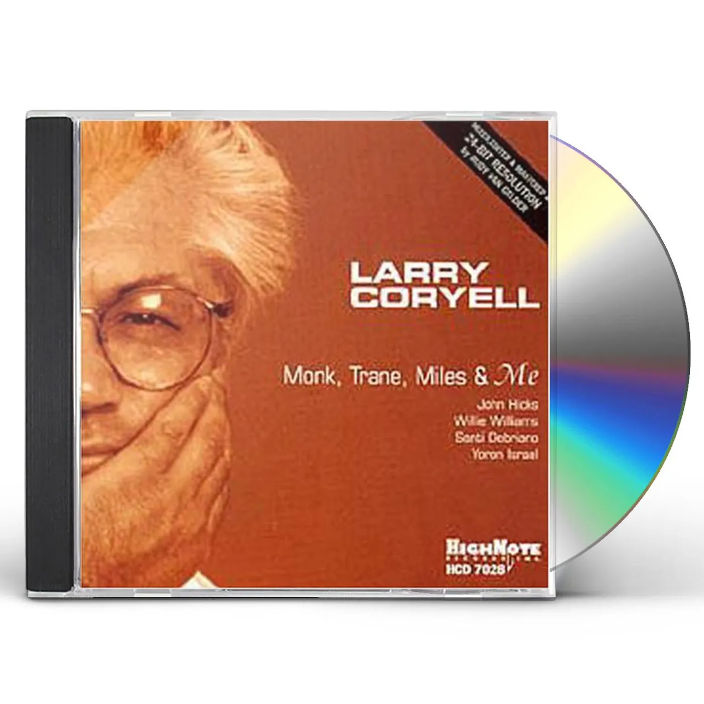 Larry Coryell MONK TRANE MILES & ME CD