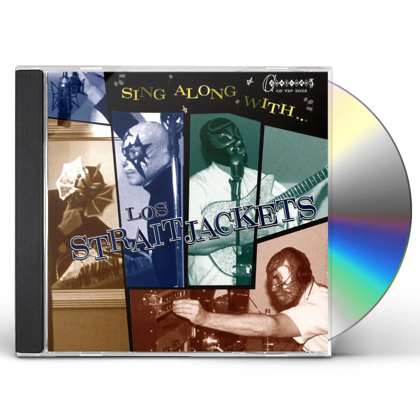 Los Straitjackets SING ALONG WITH LOS STRAITJACK CD