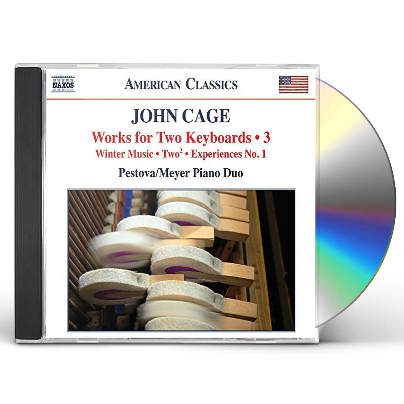 Cage WORKS FOR TWO KEYBOARDS 3 CD