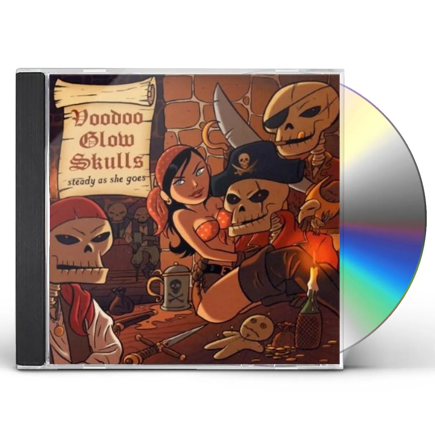 Voodoo Glow Skulls STEADY AS SHE GOES CD