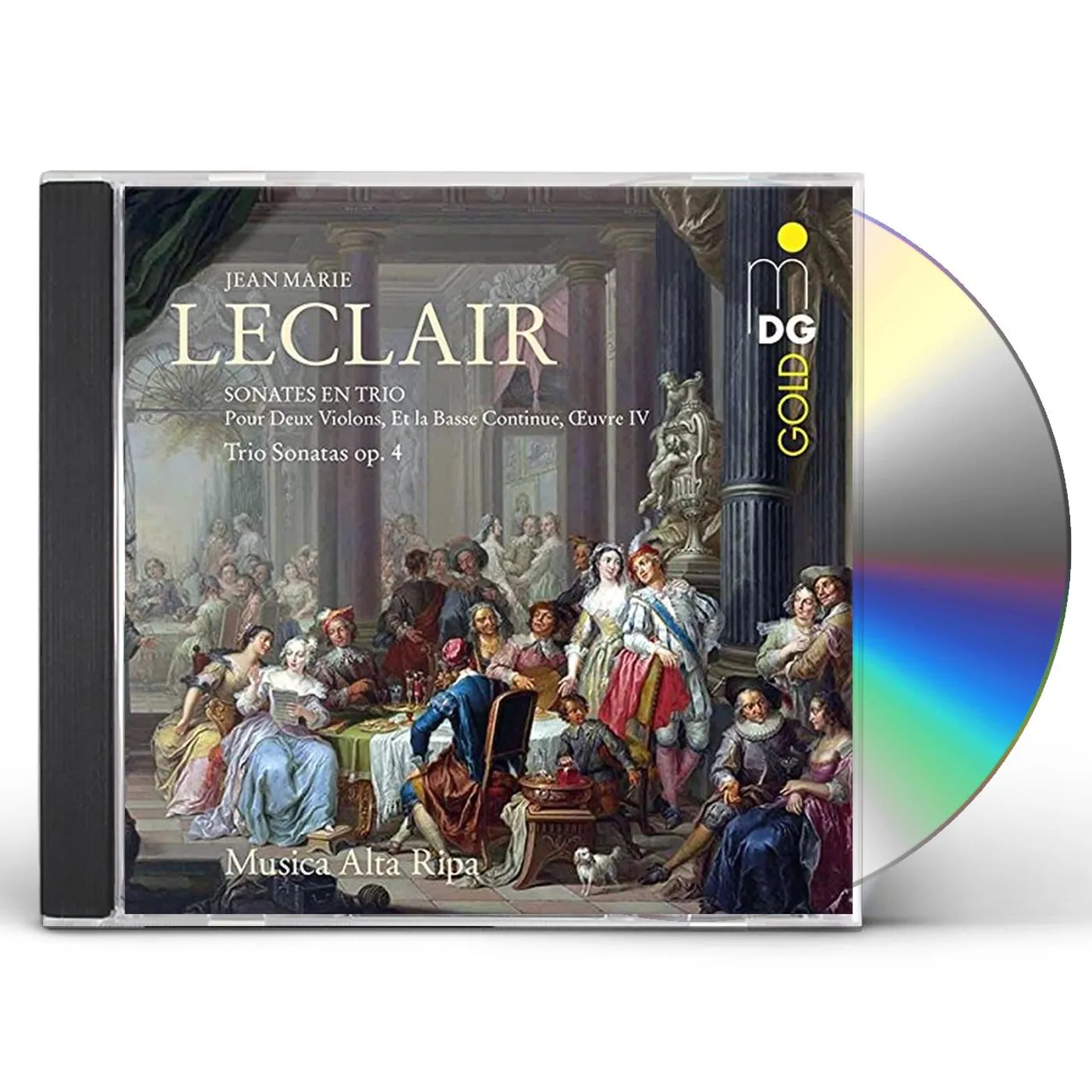 Musica Alta Ripa LECLAIR: TRIO SONATAS OP. 4 CD