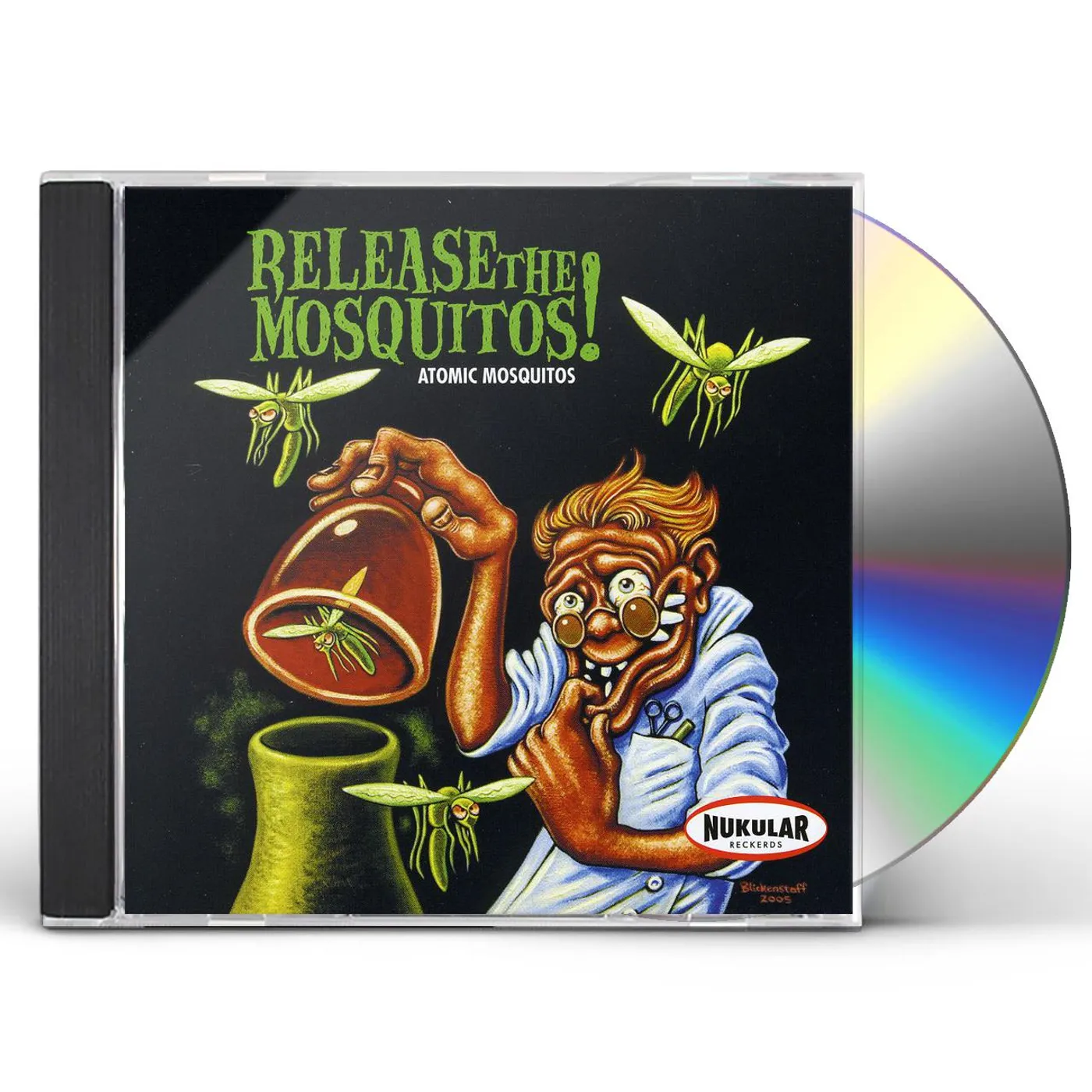 Atomic Mosquitos RELEASE THE MOSQUITOS CD