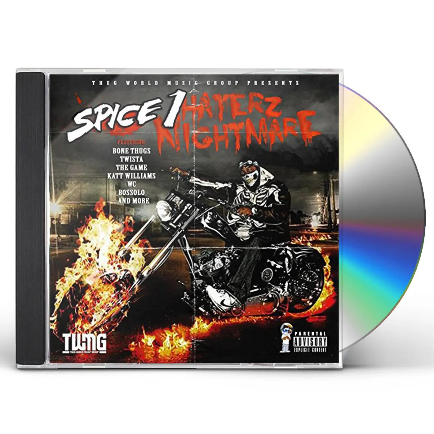 Spice 1 HATERZ NIGHTMARE CD