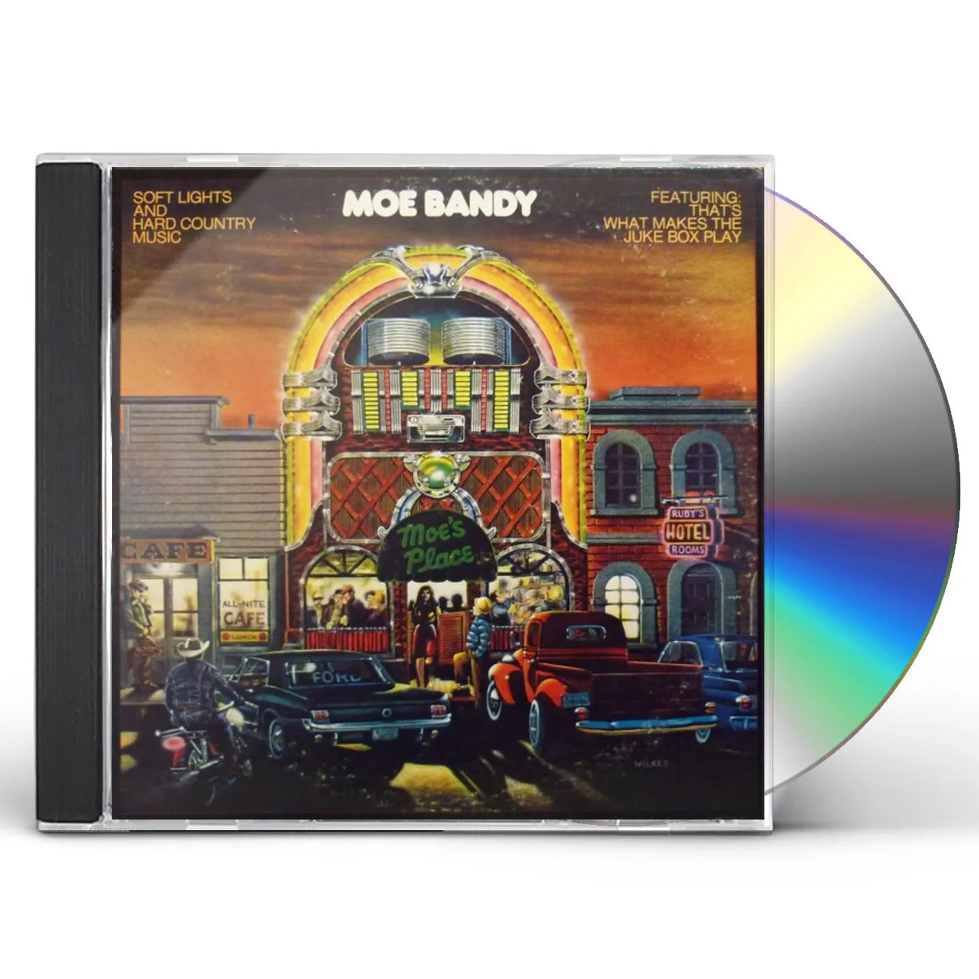 Moe Bandy SOFT LIGHTS AND HARD COUNTRY MUSIC CD