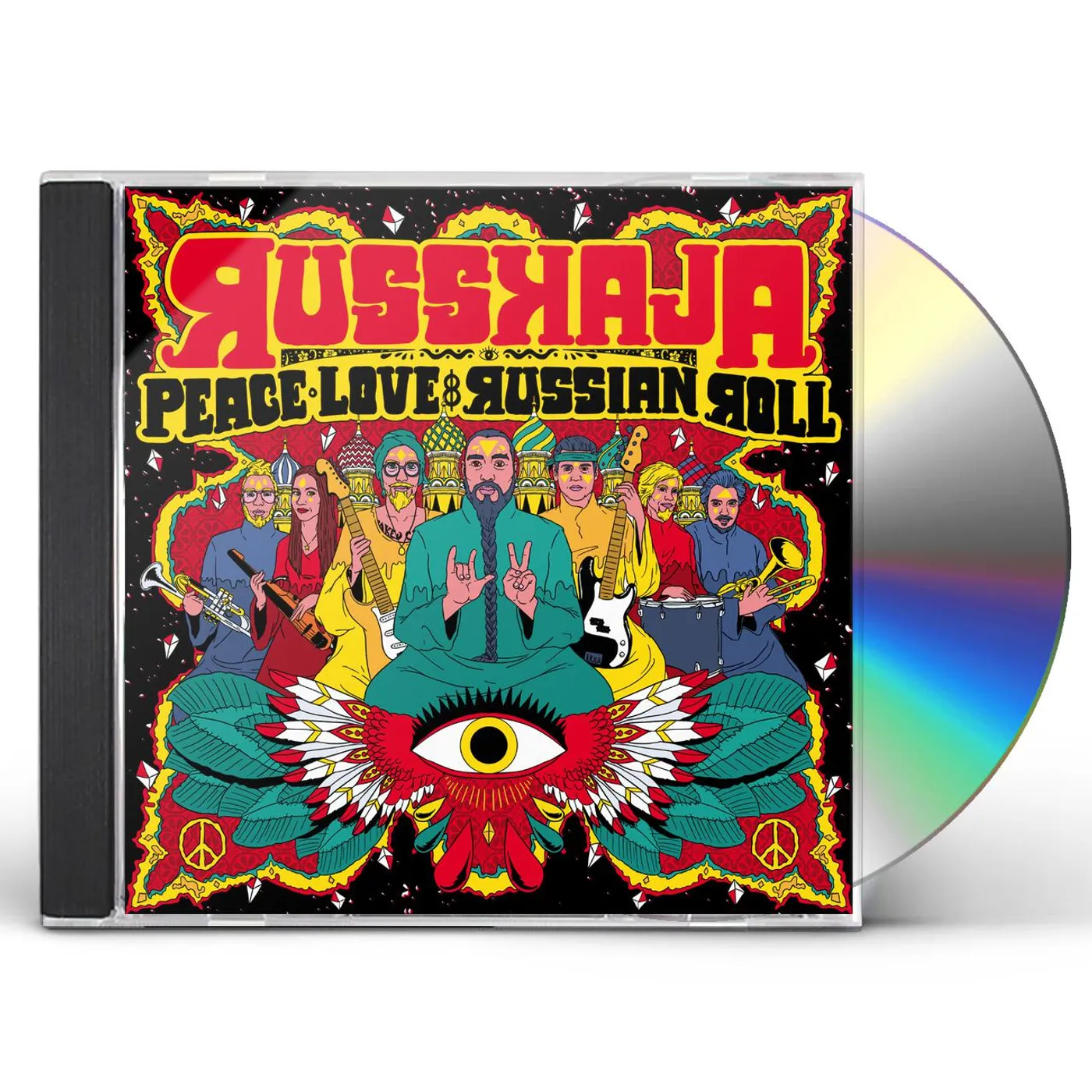 Russkaja PEACE LOVE & RUSSIAN ROLL CD