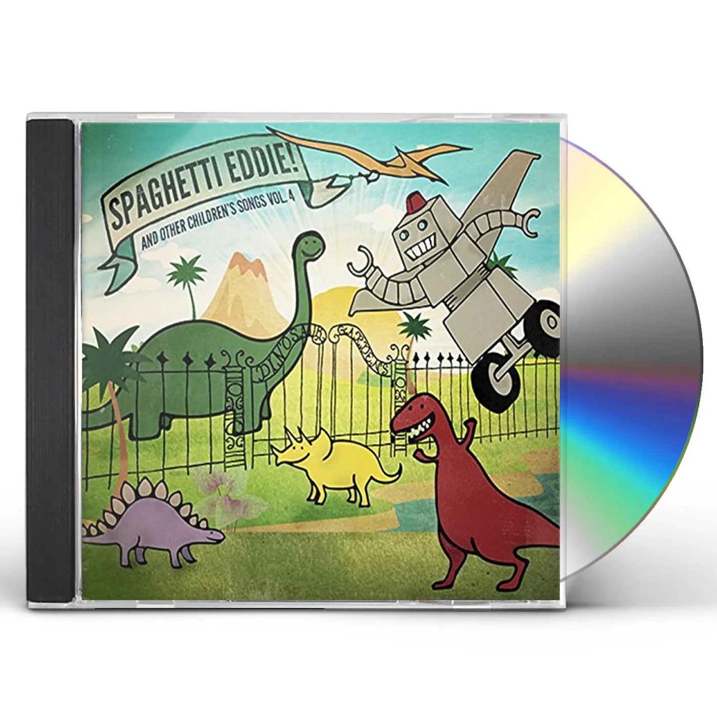 Brendan Parker SPAGHETTI EDDIE & OTHER CHILDREN'S SONGS 4 CD