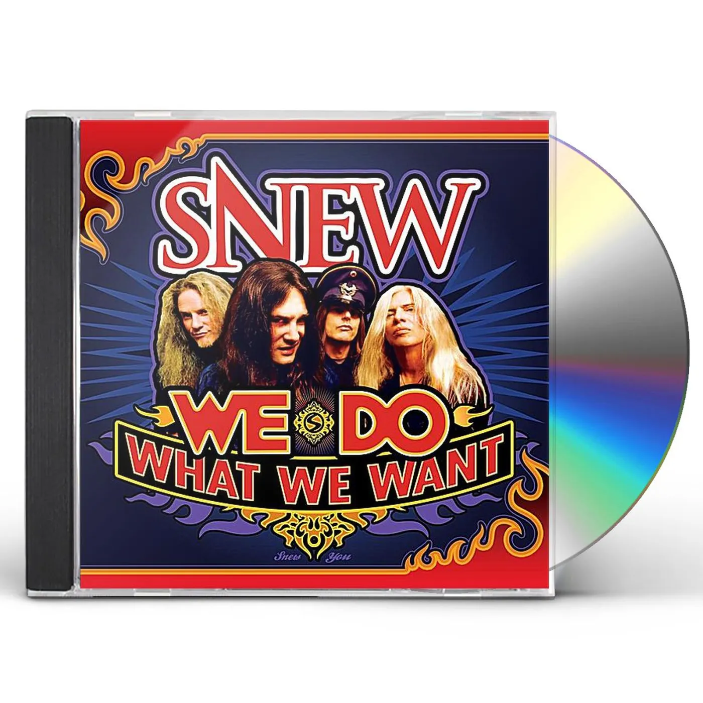 Snew WE DO WHAT WE WANT CD