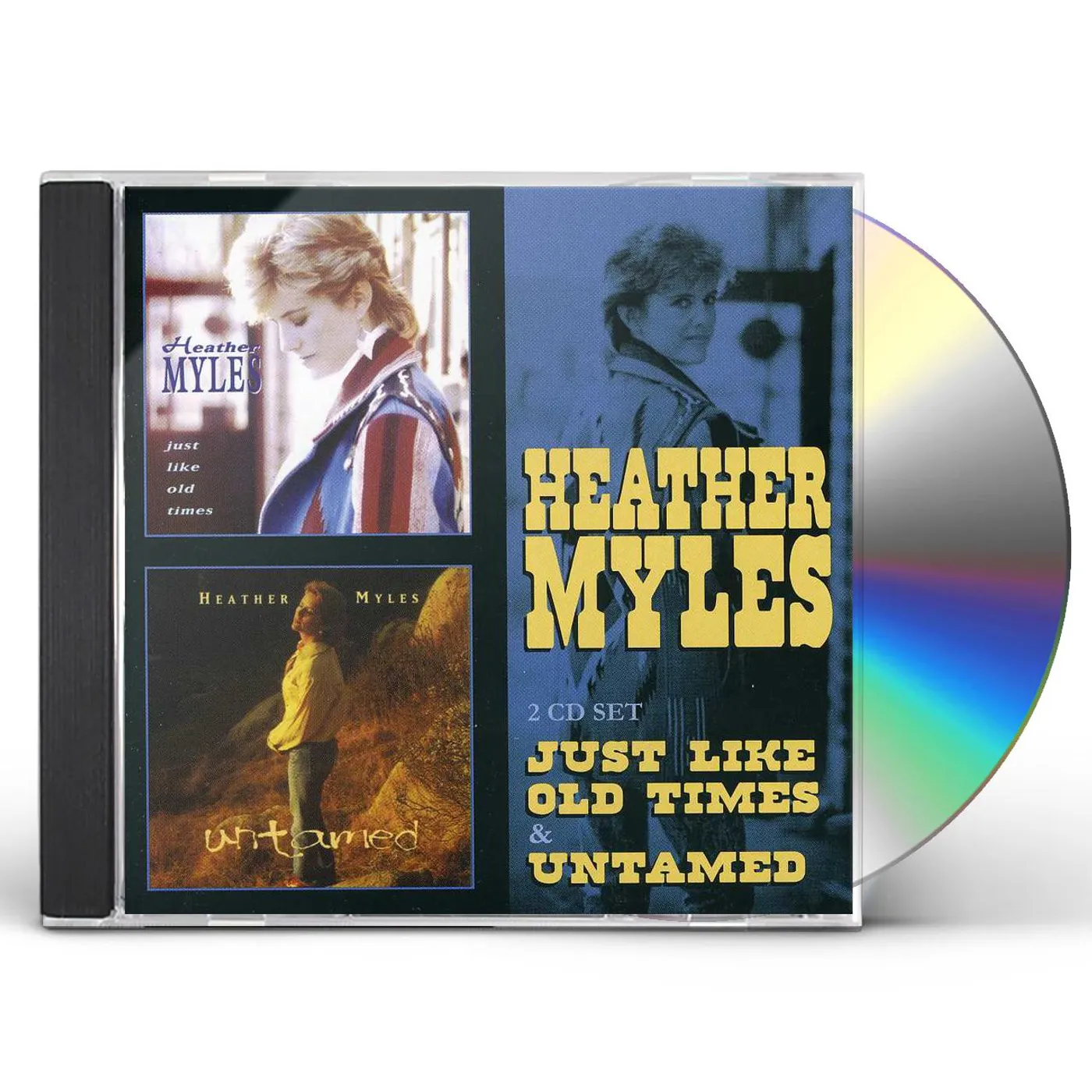 Heather Myles JUST LIKE OLD TIMES / UNTAMED CD