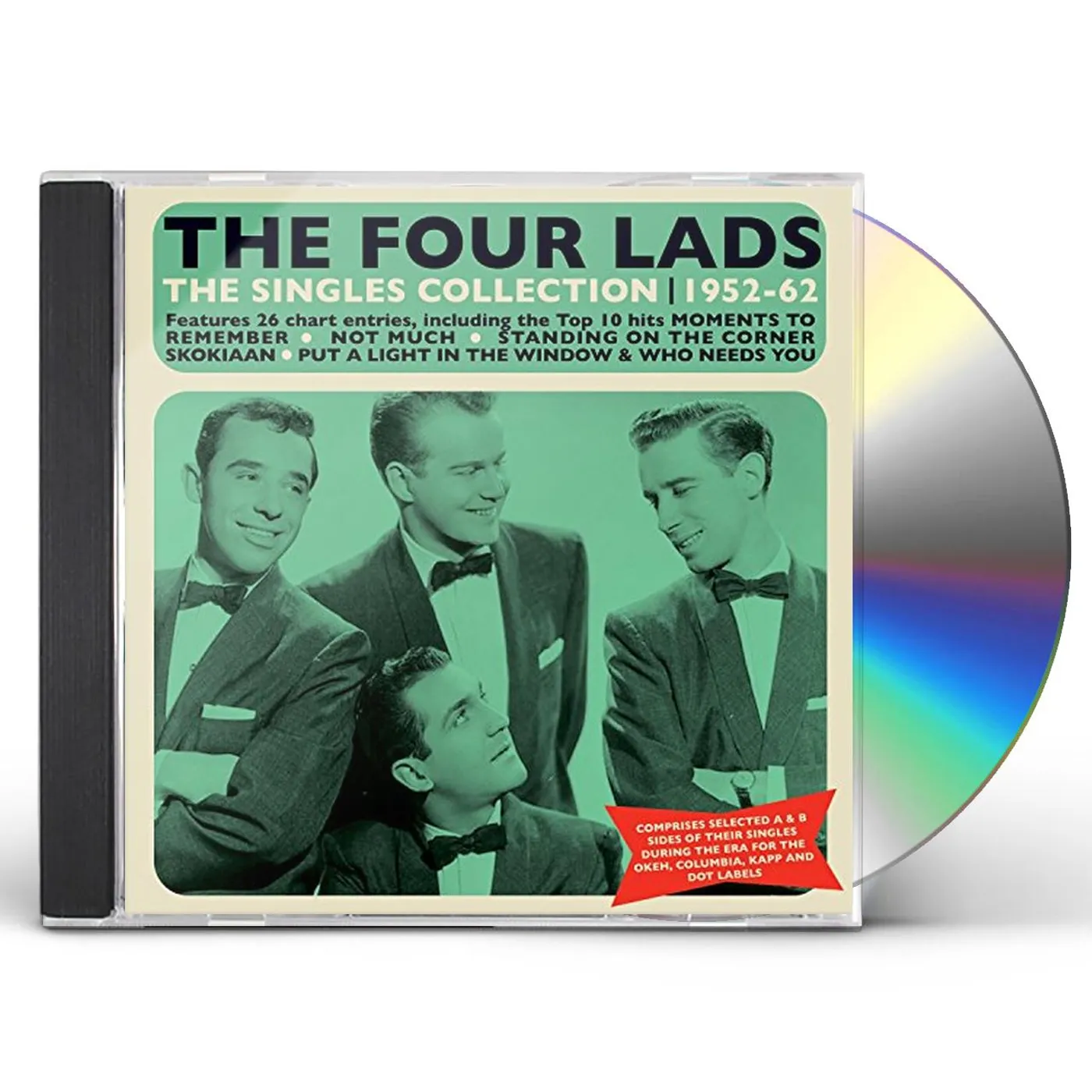 The Four Lads SINGLES COLLECTION 1952-62 CD