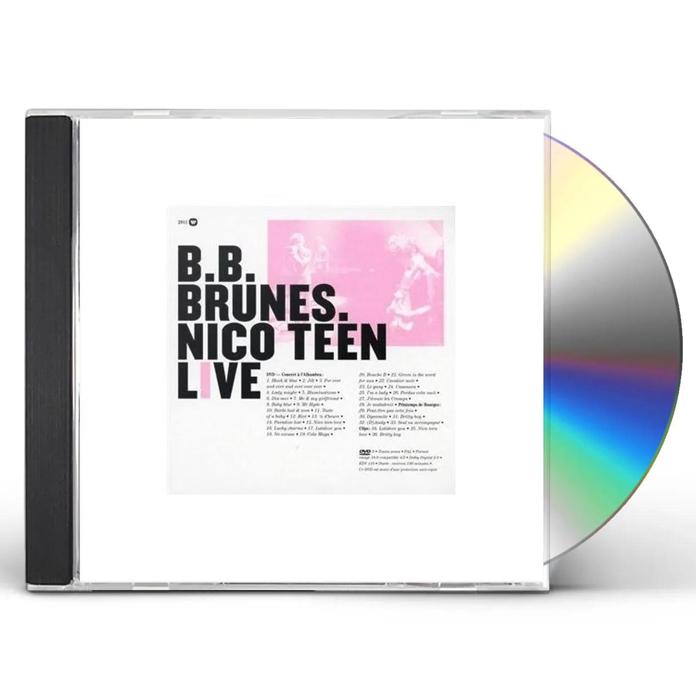 BB Brunes NICO TEEN LIVE CD
