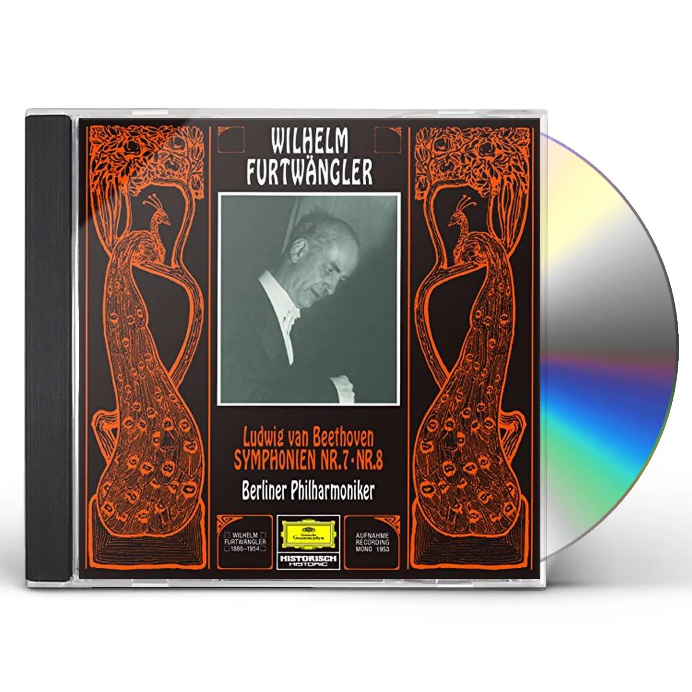 Wilhelm Furtwängler BEEETHOVEN: SYMPHONY NO.7 & NO.8 CD
