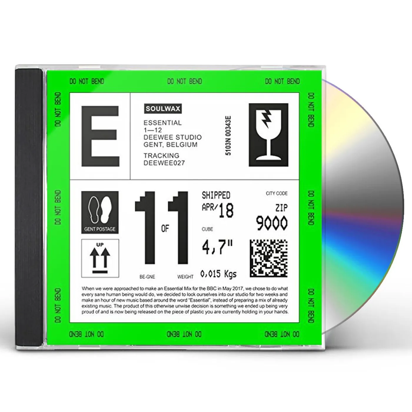 Soulwax ESSENTIAL CD