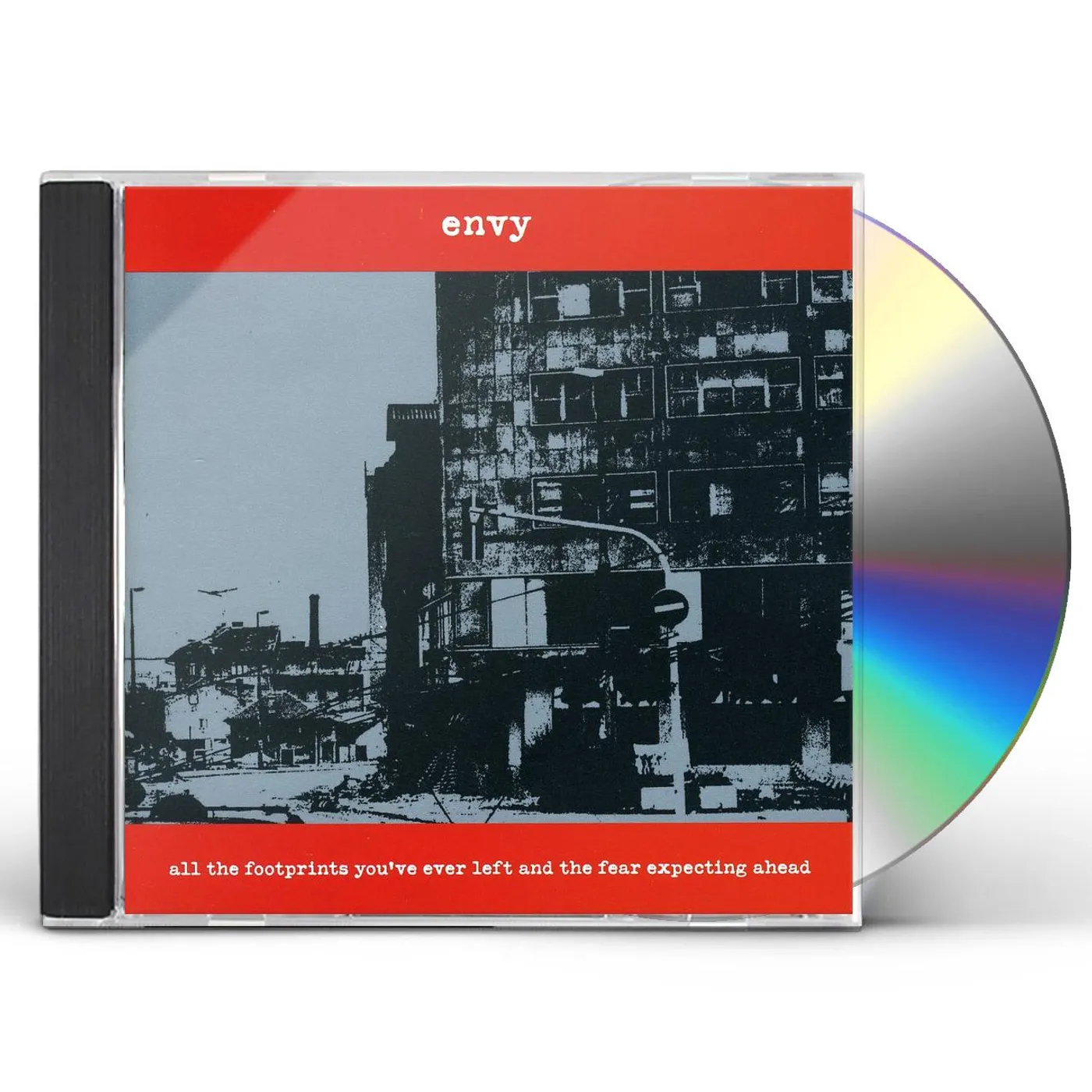 Envy ALL THE FOOTPRINTS YOU'VE EVER LEFT & THE FEAR CD