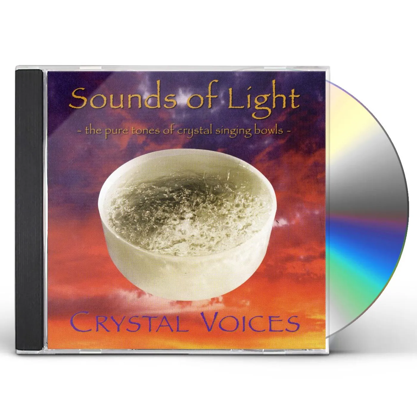 Crystal Voices SOUNDS OF LIGHT: PURE TONES CRYSTAL SINGING BOWLS CD