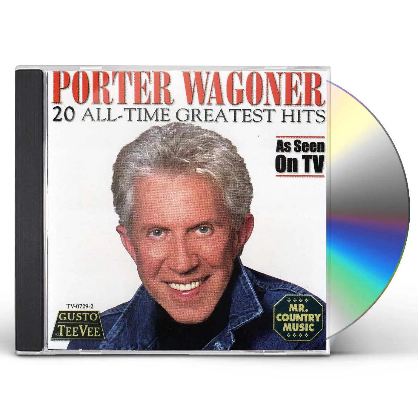 Porter Wagoner 20 ALL TIME GREATEST HITS CD