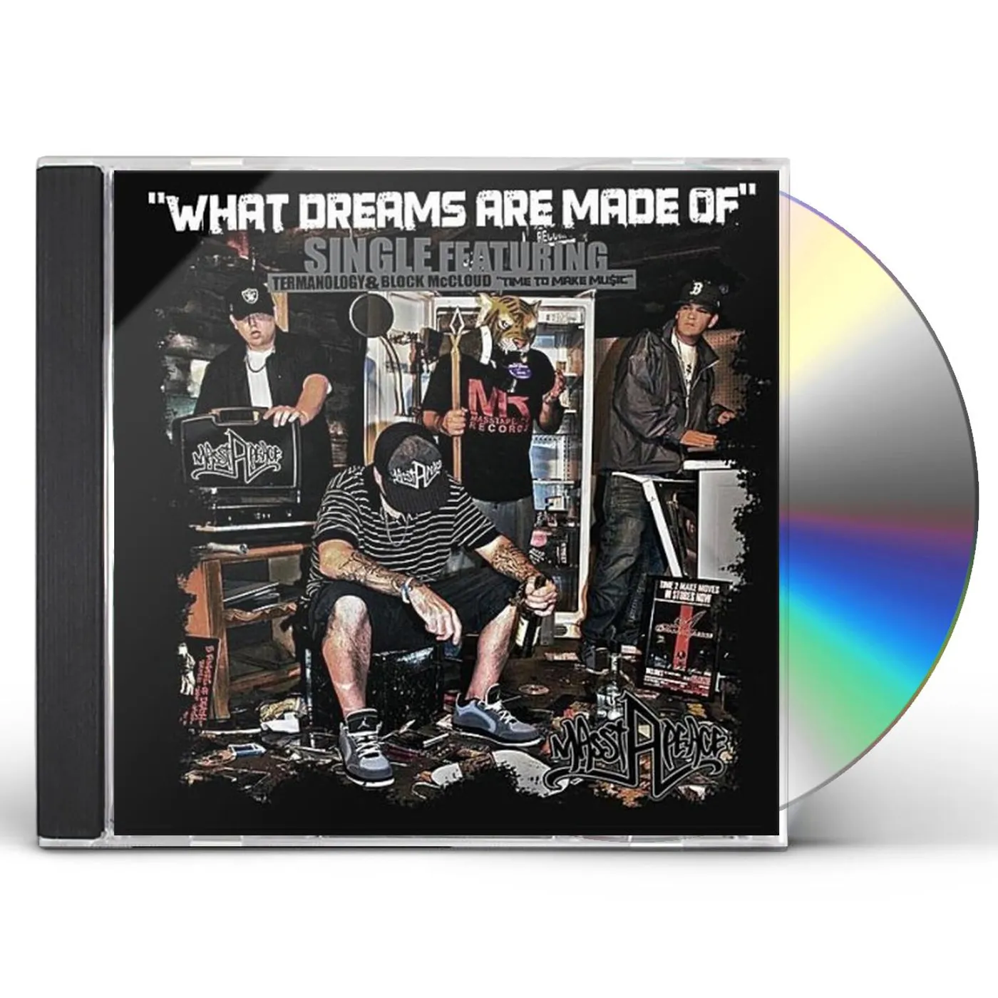 Masstapeace WHAT DREAMS ARE MADE OF EP CD