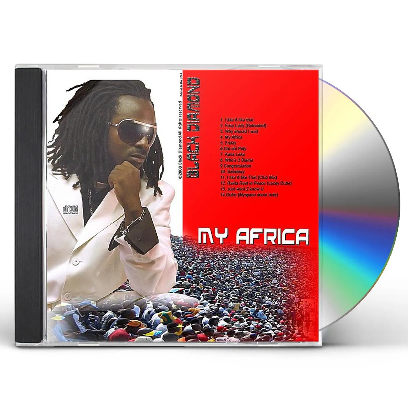 Diamond Black MY AFRICA CD
