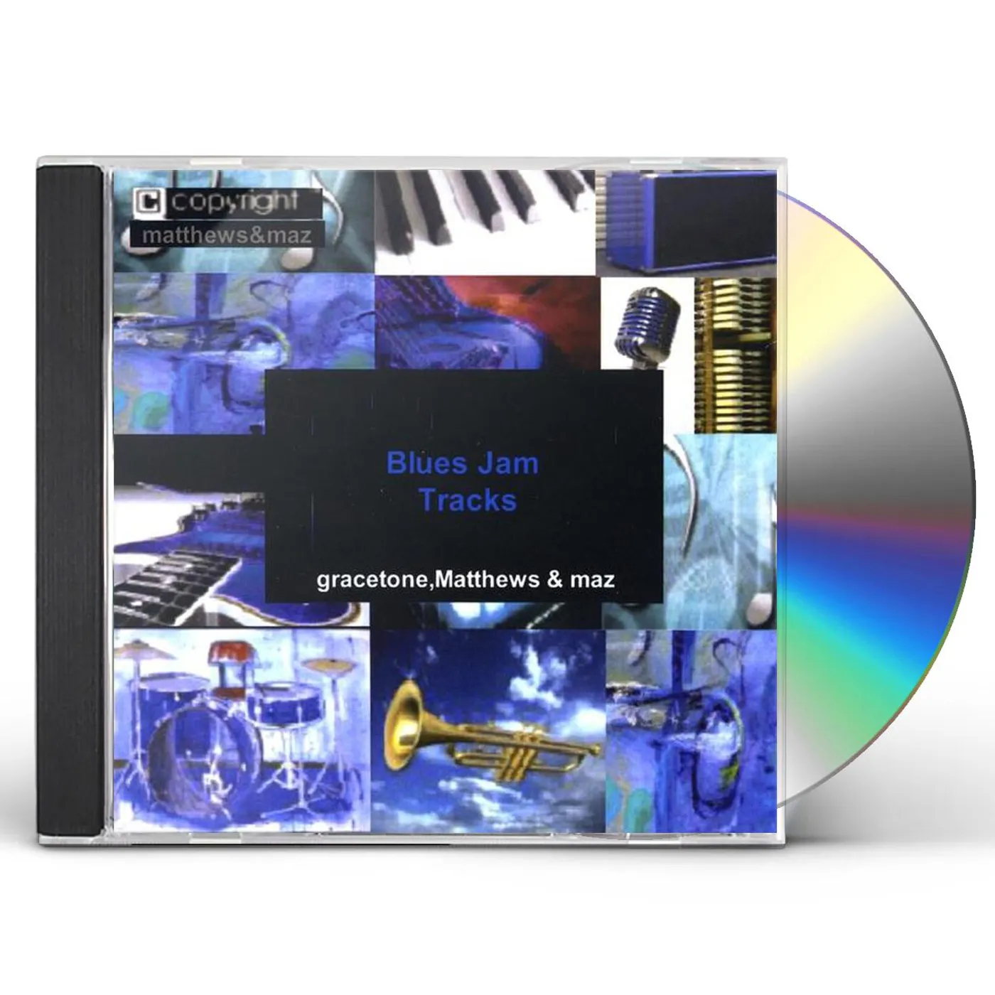Matthews & Maz BLUES JAM TRACKS CD