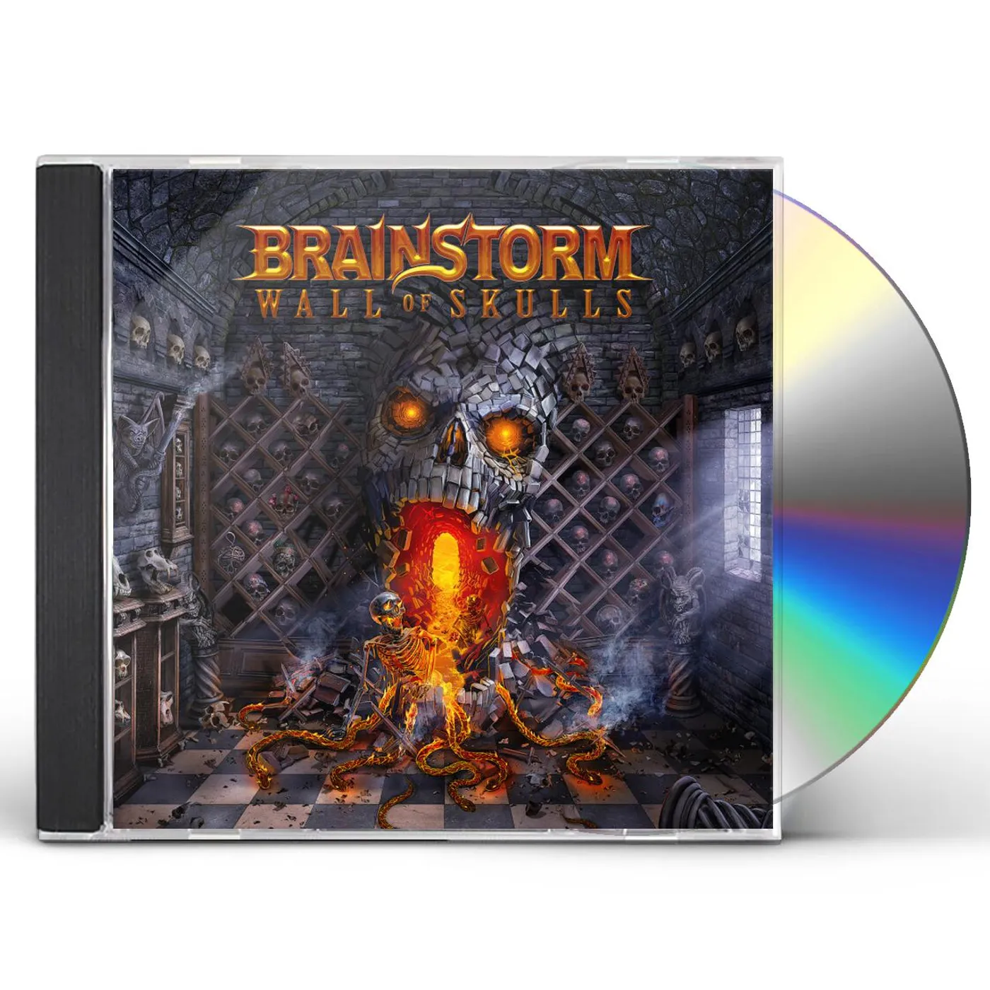 Brainstorm WALL OF SKULLS CD
