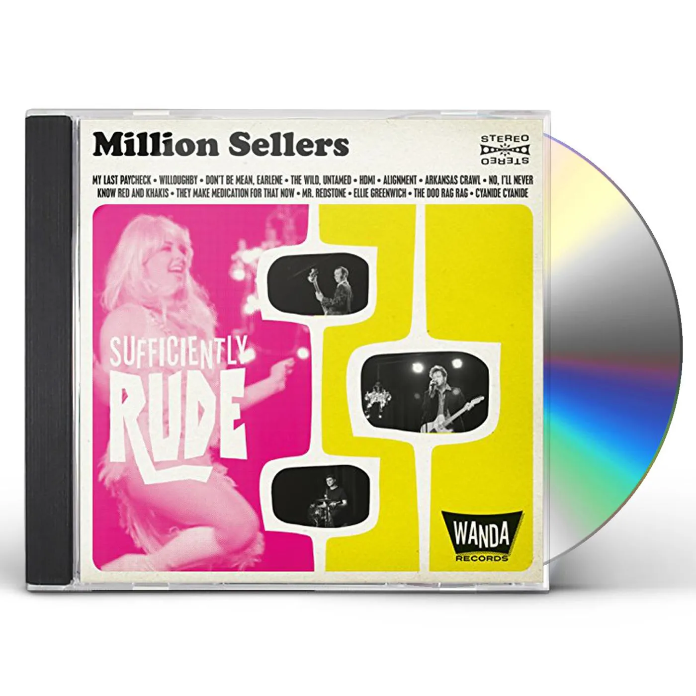 Million Sellers SUFFICIENTLY RUDE CD