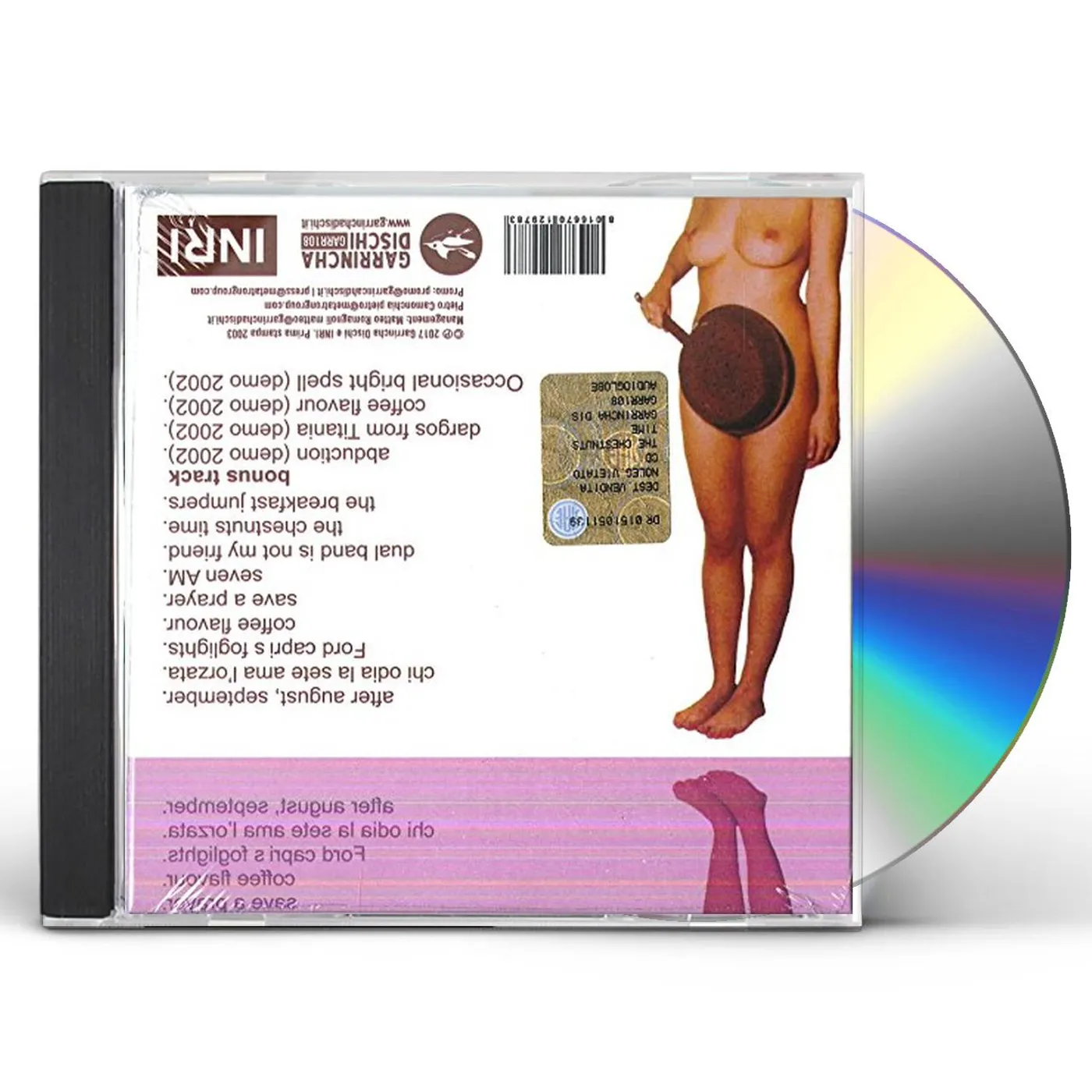 Ex-Otago CHESTNUTS TIME CD