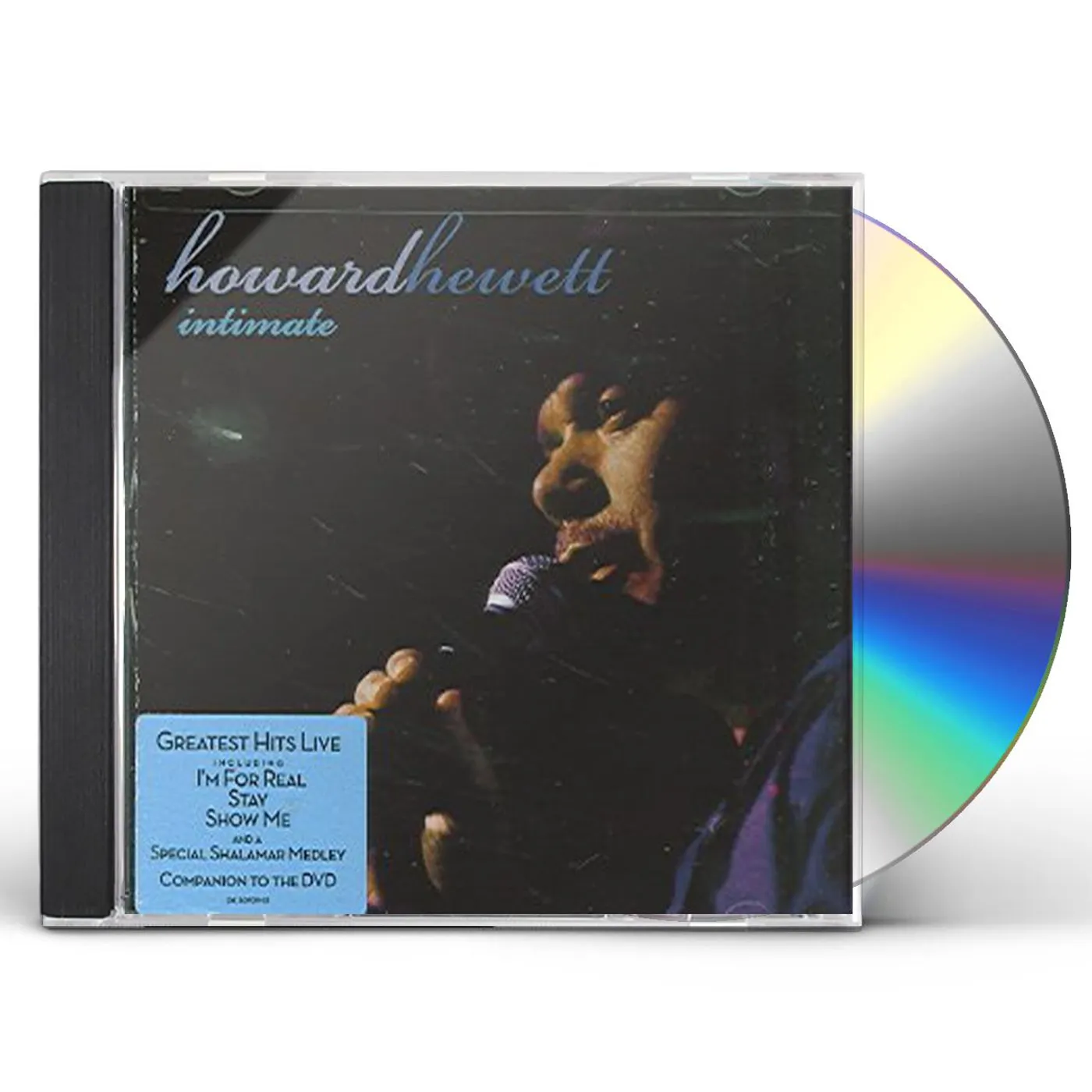 Howard Hewett INTIMATE: GREATEST HITS LIVE CD
