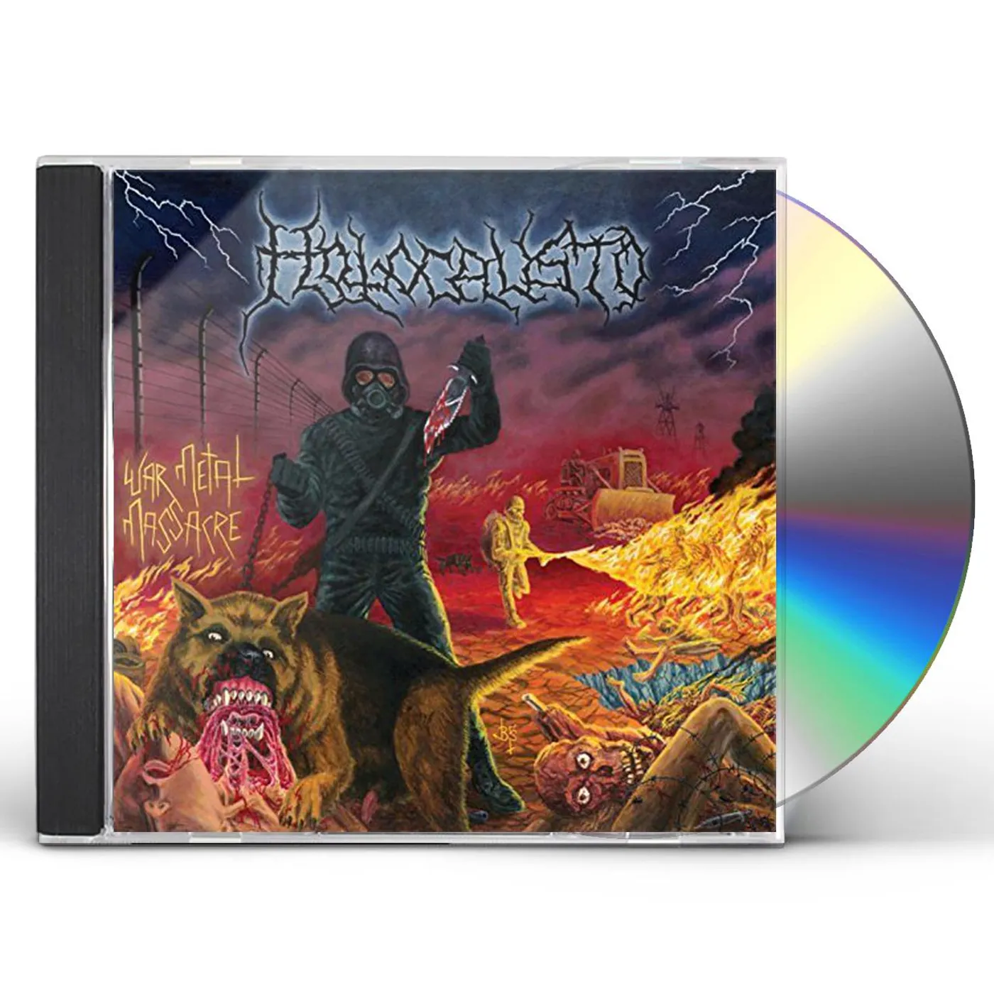 Holocausto WAR METAL MASSACRE CD