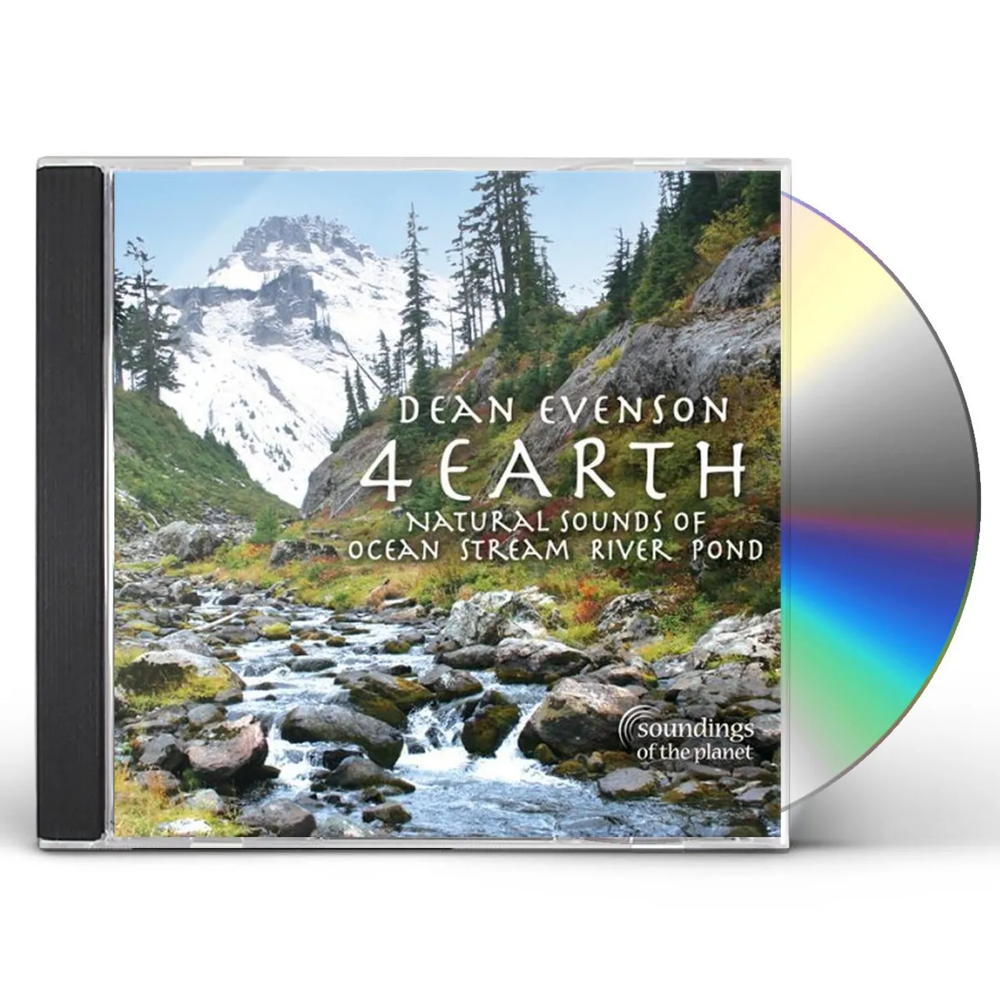Dean Evenson 4 EARTH: NATURAL SOUNDS OF OCEAN STREAM RIVER POND CD