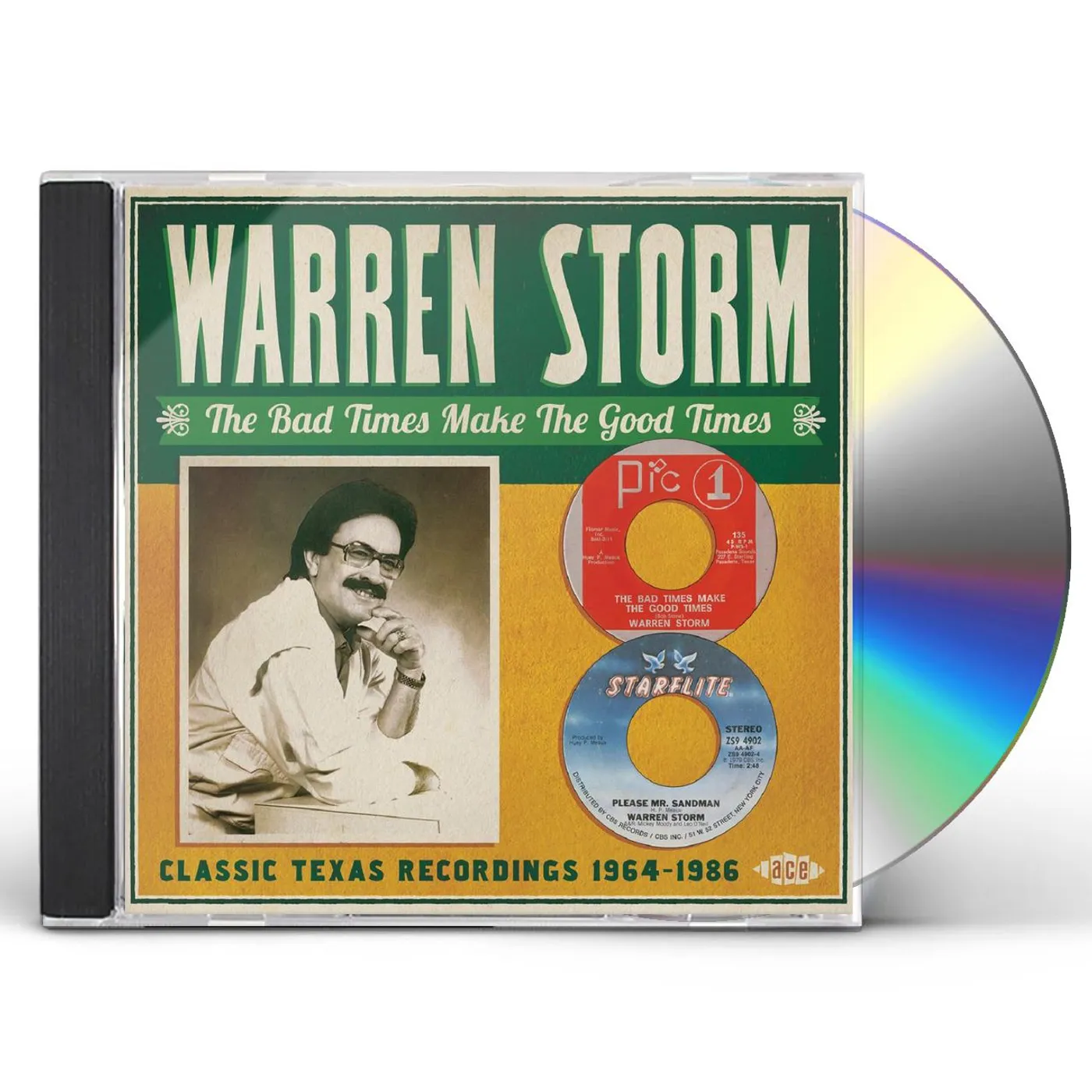 Warren Storm BAD TIMES MAKE THE GOOD TIMES: 1964-86 CD