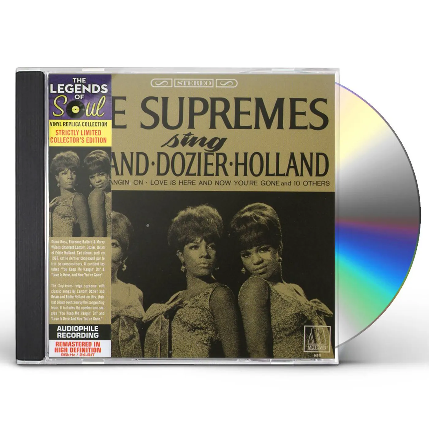 The Supremes Tangerine Dream LP - Live In Reims Cathedral (2Lp) CD