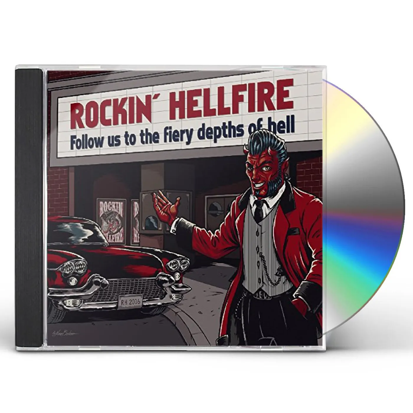 Rockin´ Hellfire FOLLOW US TO THE FIERY DEPTHS OF HELL CD