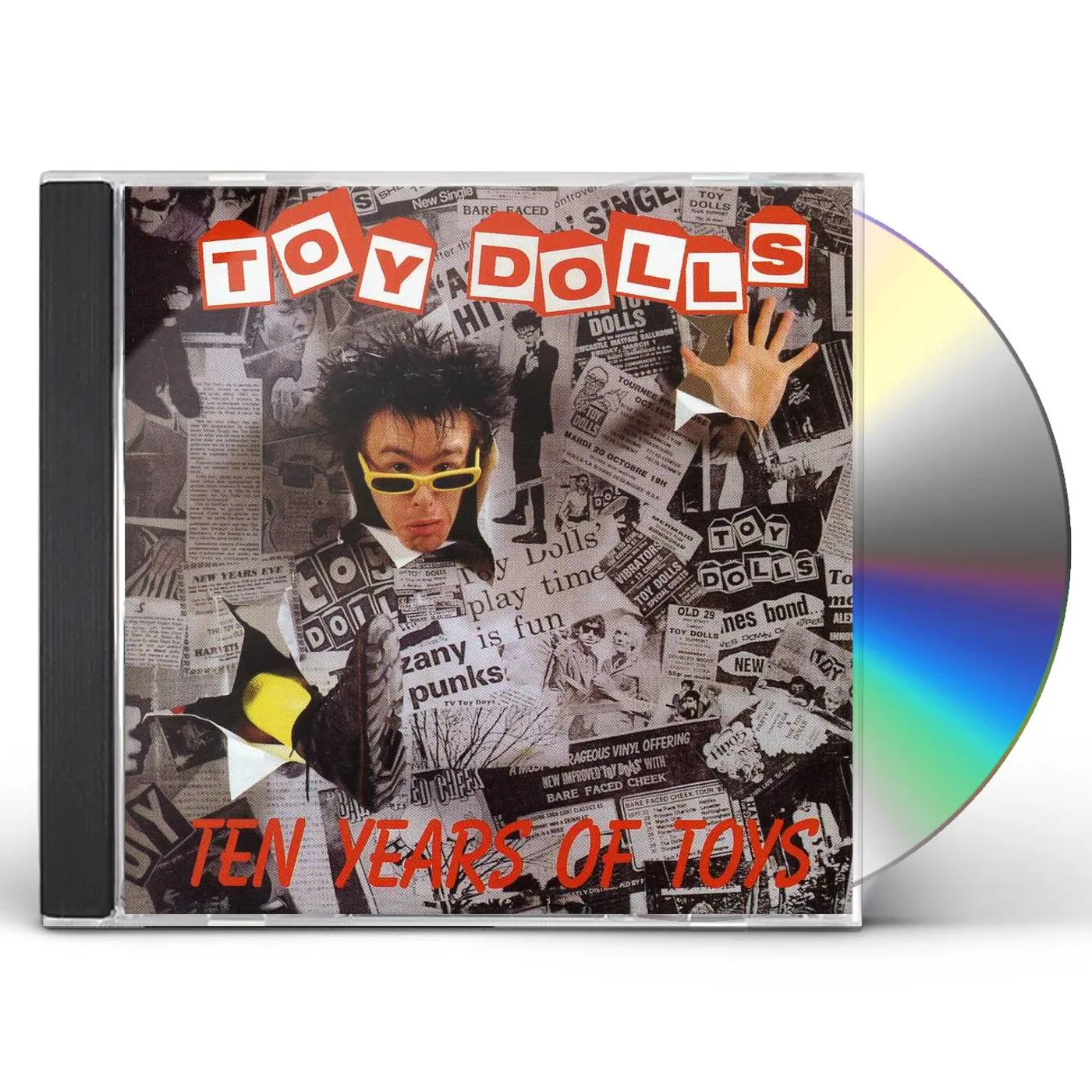 The Toy Dolls TEN YEARS OF TOYS CD