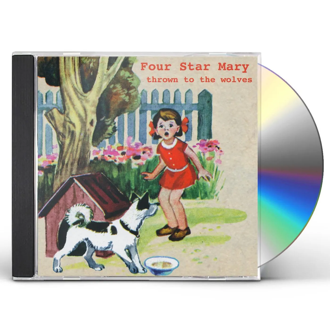 Four Star Mary THROWN TO THE WOLVES CD