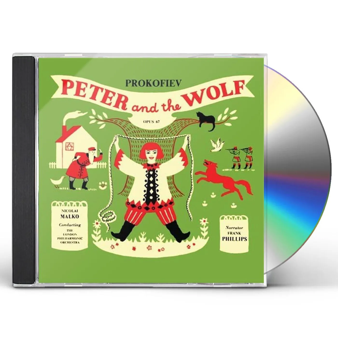 Prokofiev PETER & THE WOLF CD