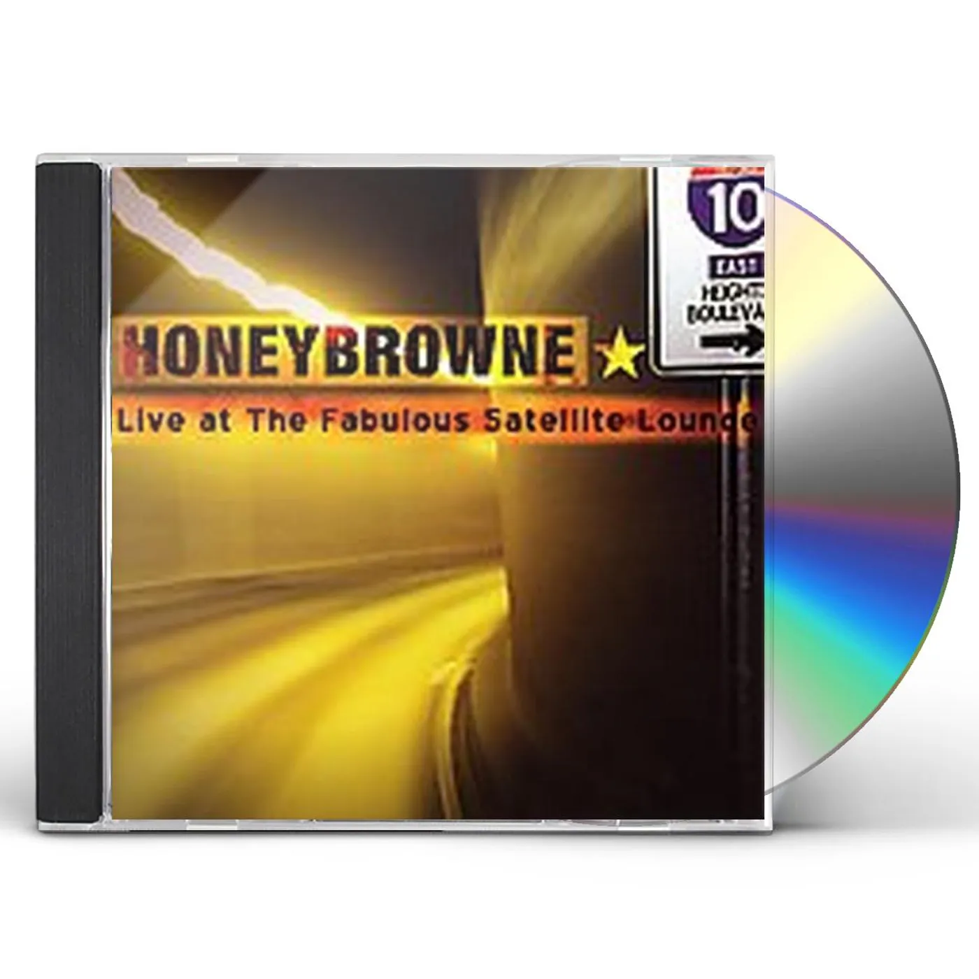 Honeybrowne LIVE AT FABULOUS SATELLITE LOUNGE CD