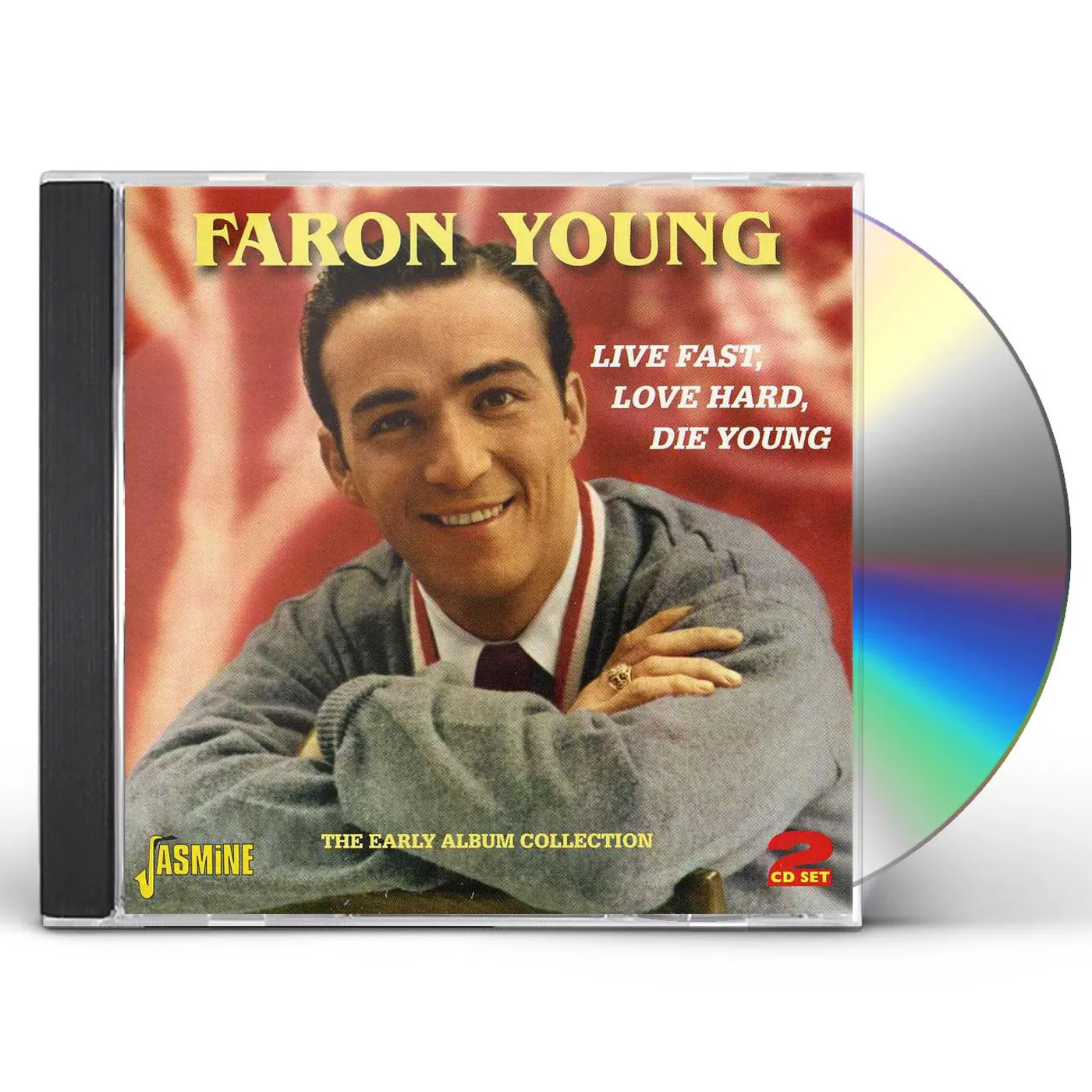 Faron Young LIVE FAST LOVE HARD DIE YOUNG: EARLY ALBUM COLL CD