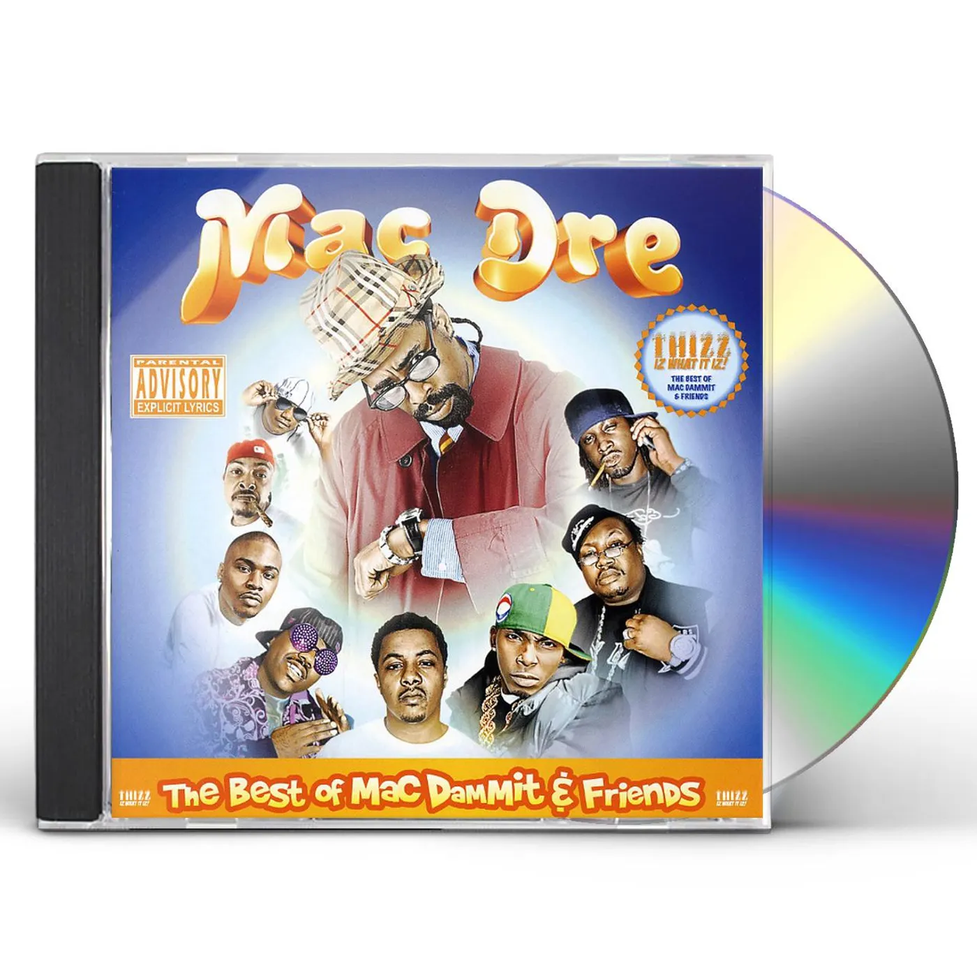 Mac Dre BEST OF MAC DAMMIT & FRIENDS CD