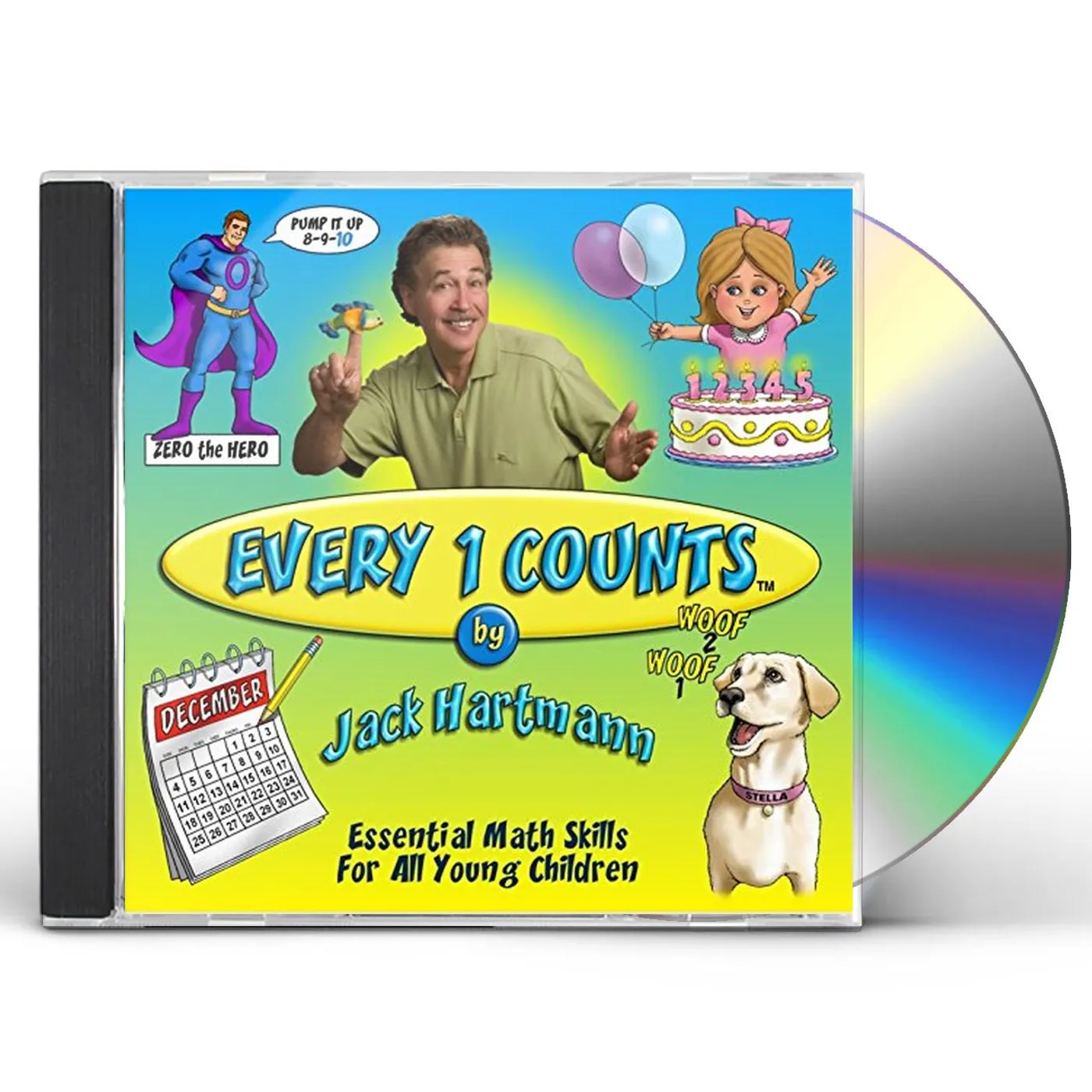 Jack Hartmann EVERY 1 COUNTS CD