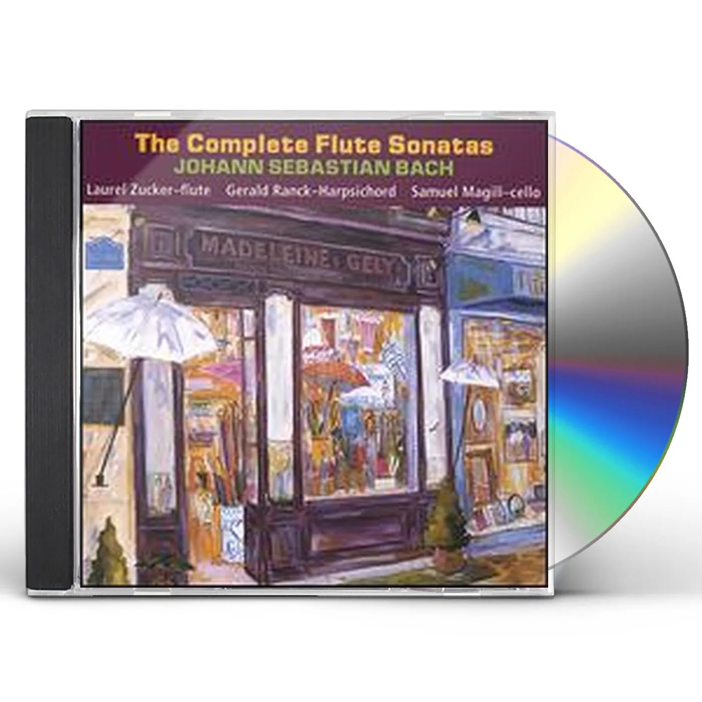 Laurel Zucker COMPLETE J.S. BACH FLUTE SONATAS CD