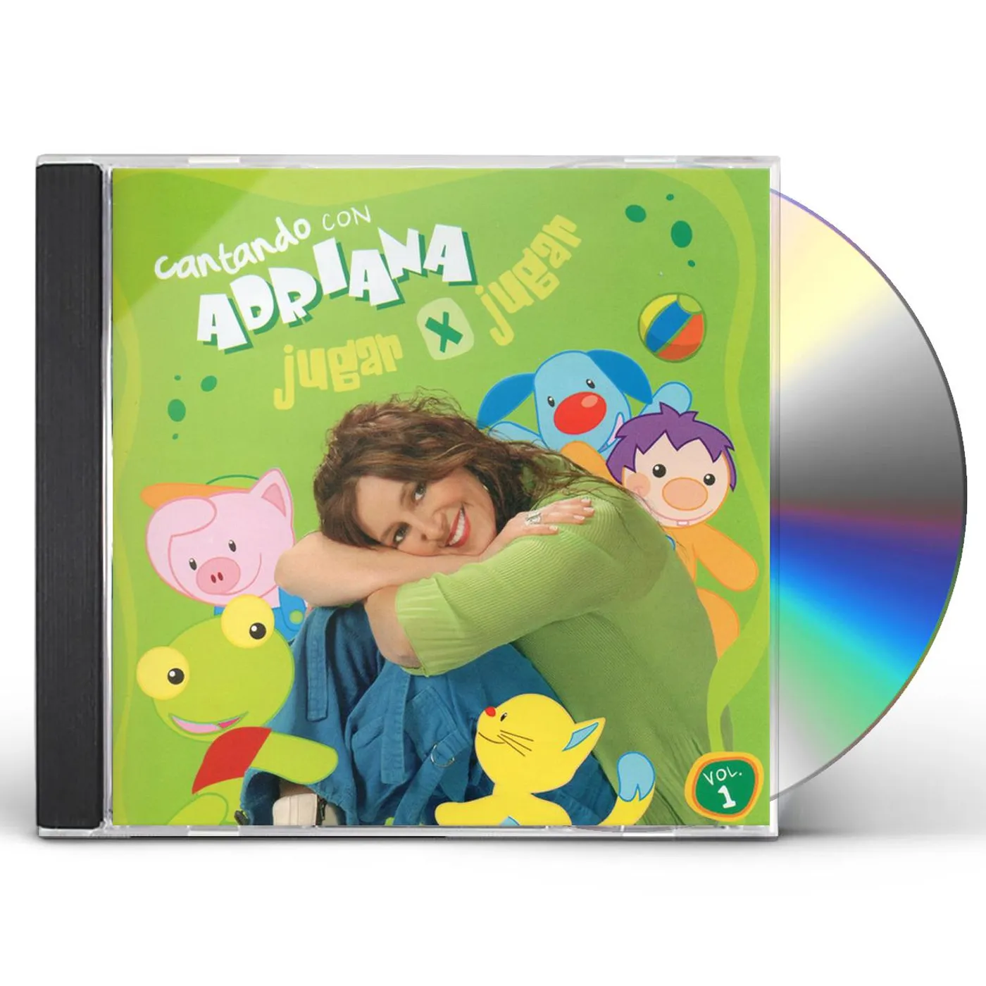 CANTANDO CON ADRIANA 1: JUGAR X JUGAR CD