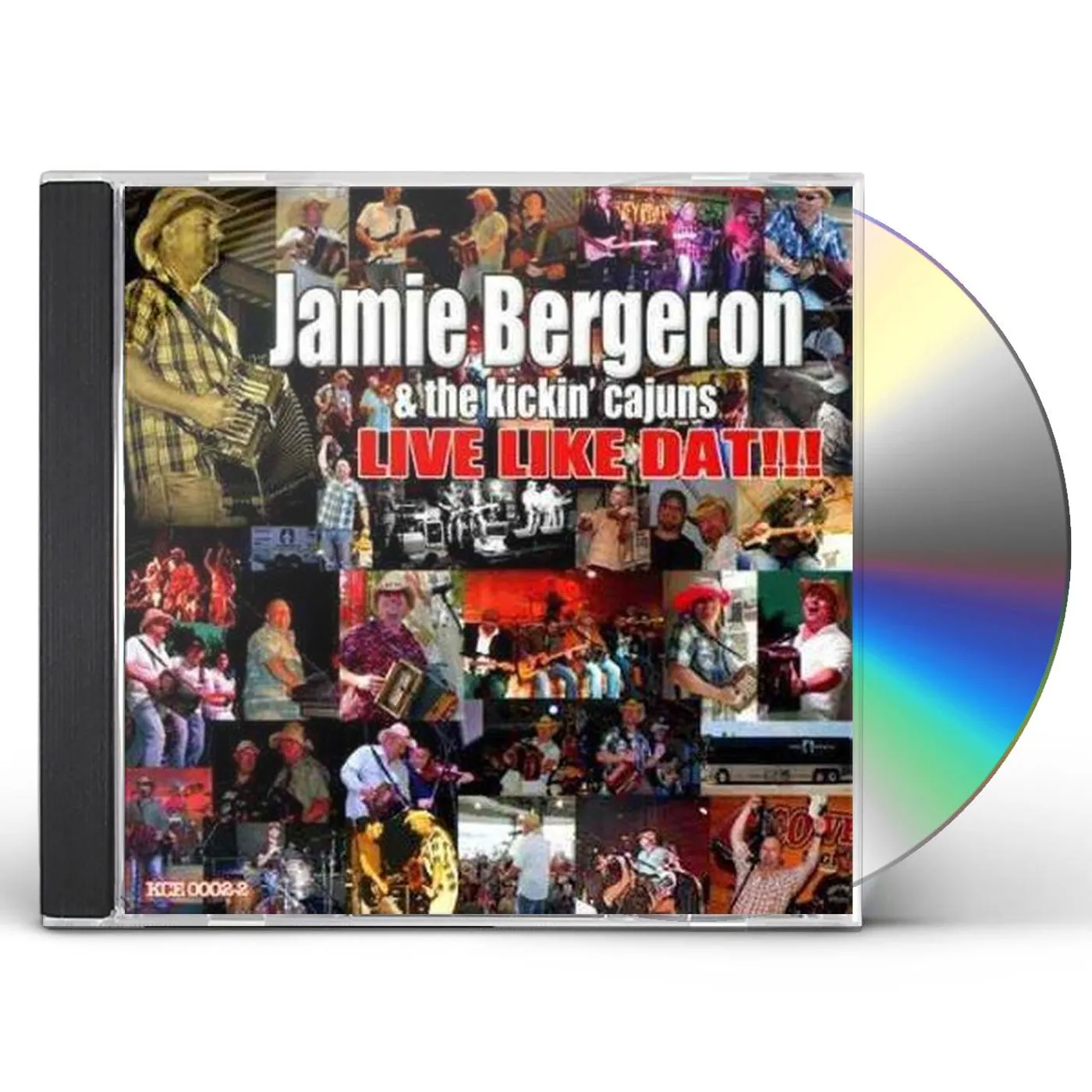 Jamie Bergeron LIVE LIKE DAT CD