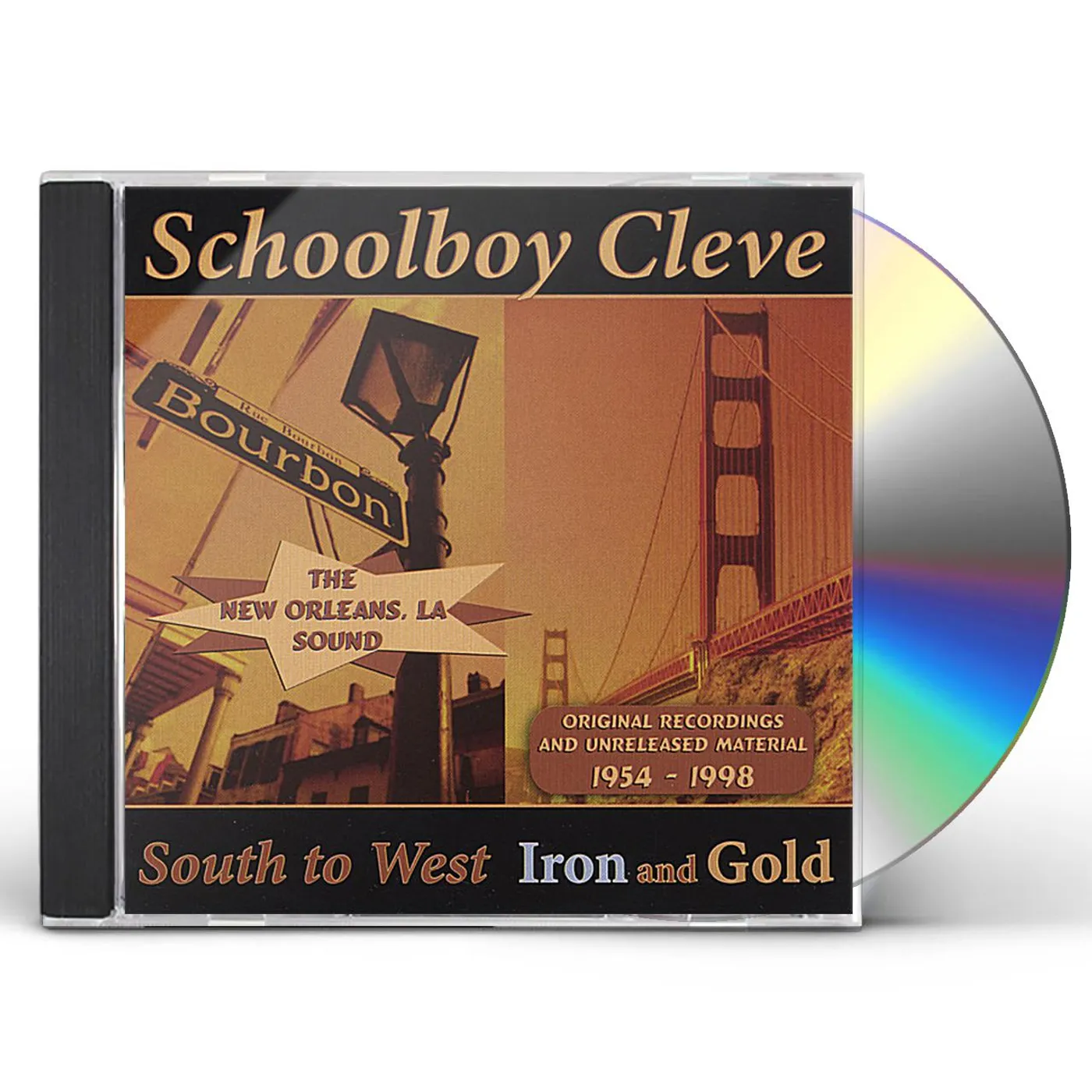 Schoolboy Cleve SOUTH TO WEST: IRON & GOLD CD