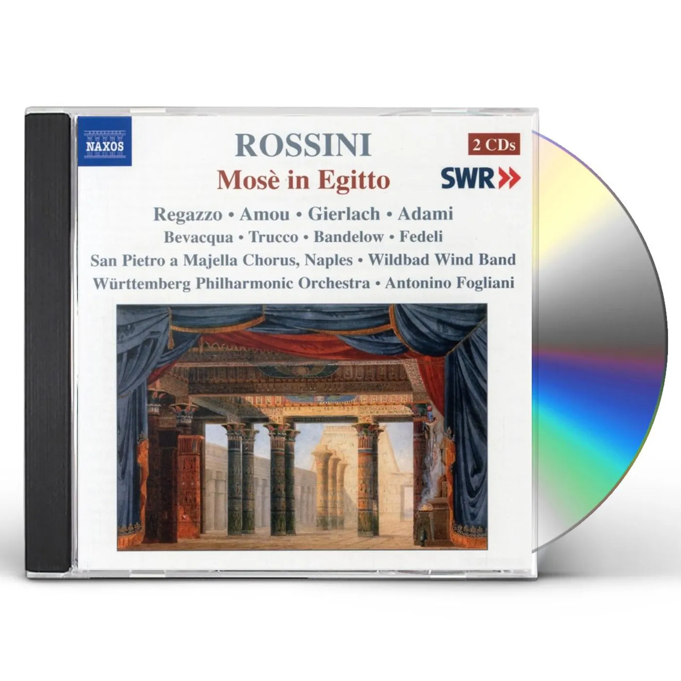 Gioachino Rossini MOSE IN EGITTO (1819 NAPLES VE CD