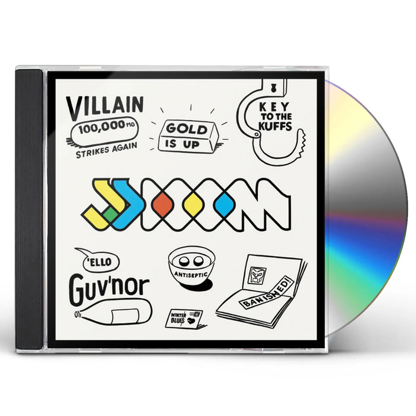 JJ DOOM KEYS TO THE KUFFS CD