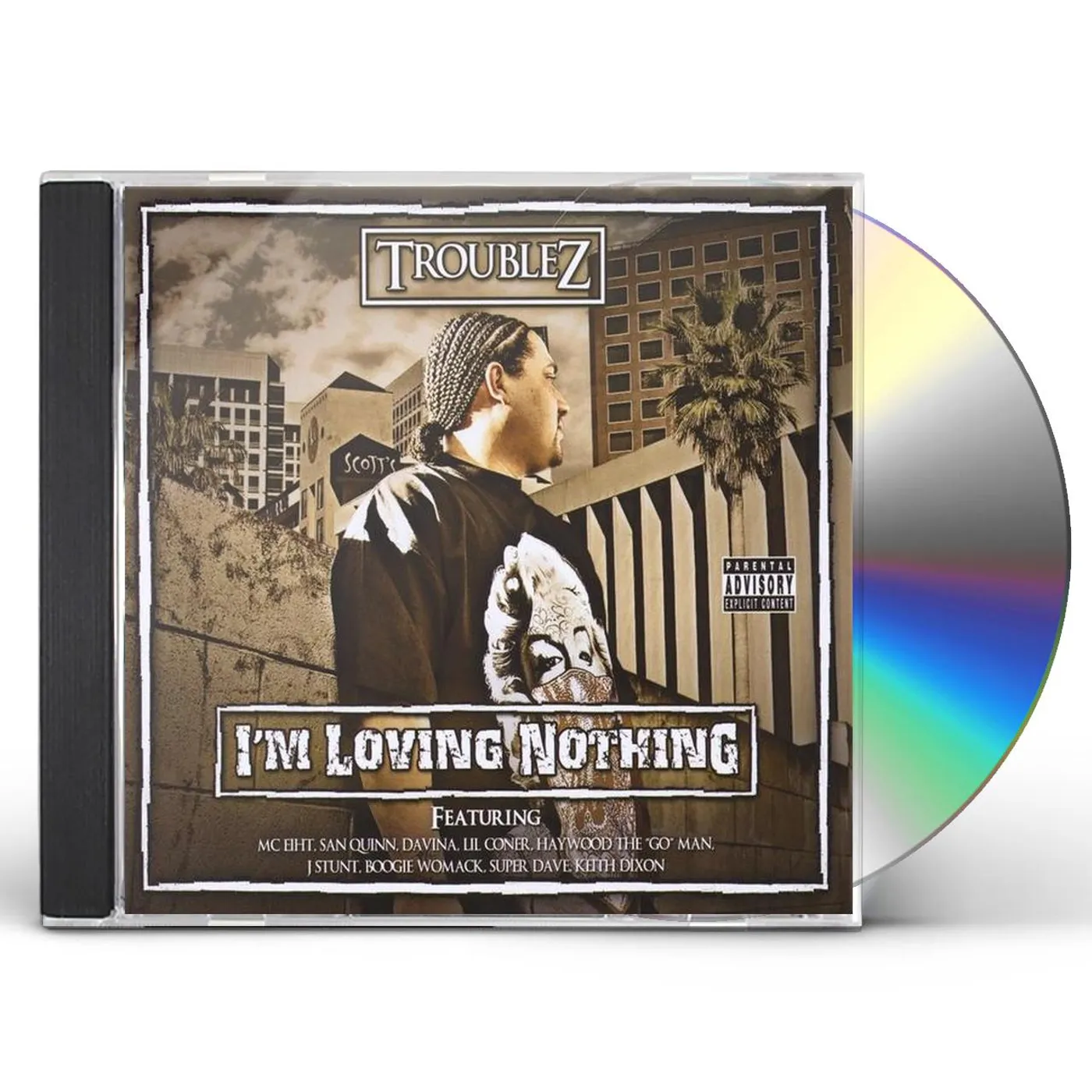Troublez I'M LOVING NOTHING CD