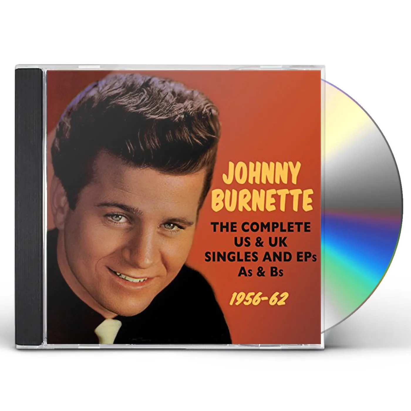 Johnny Burnette COMPLETE US & UK SINGLES & EPS AS & BS 1956-62 CD