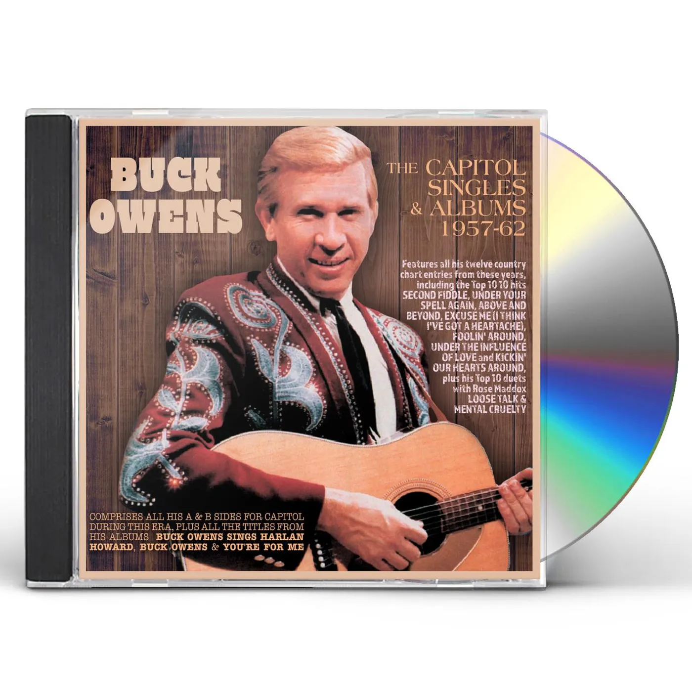 Buck Owens CAPITOL SINGLES & ALBUMS 1957-62 CD