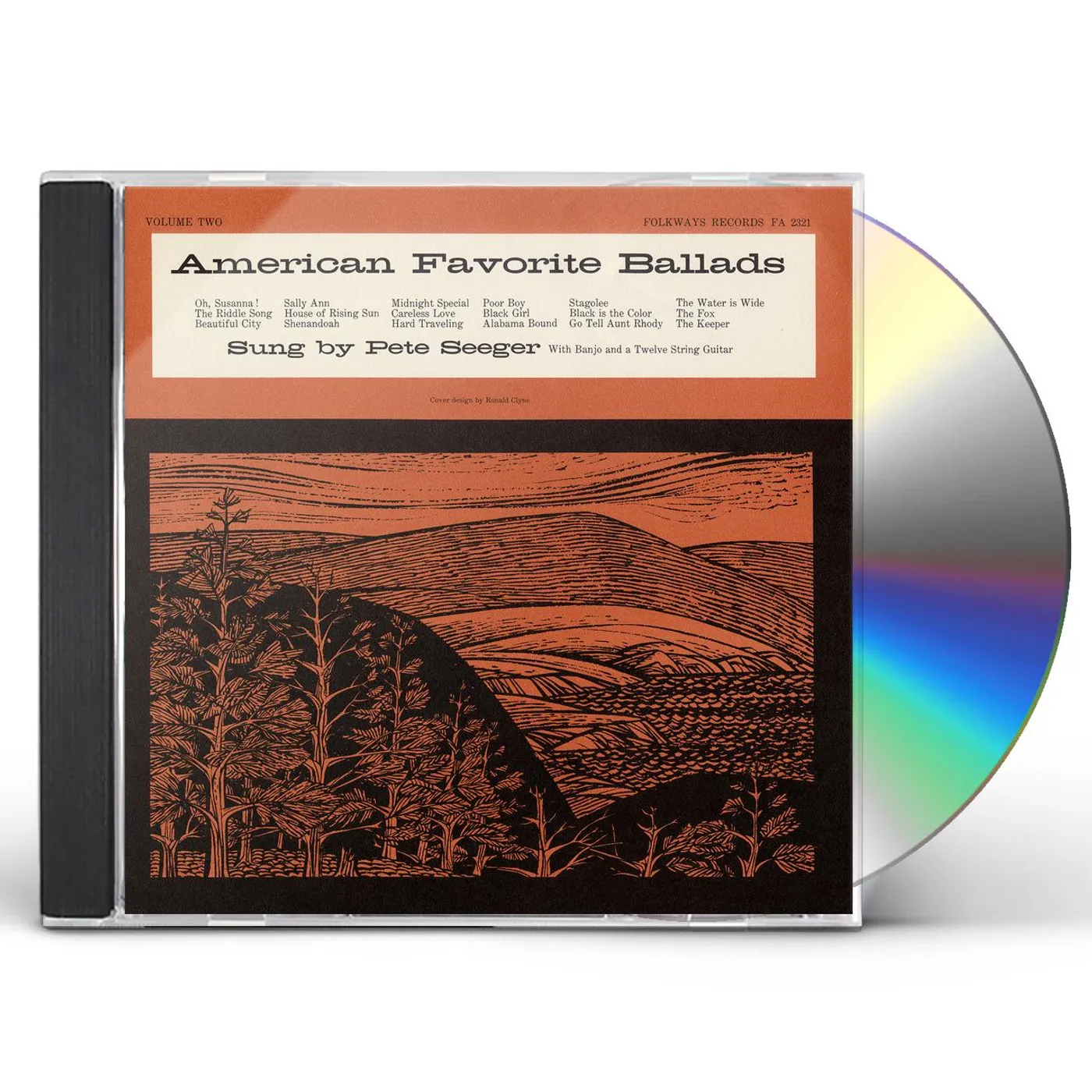 Pete Seeger AMERICAN FAVORITE BALLADS VOL. 2 CD