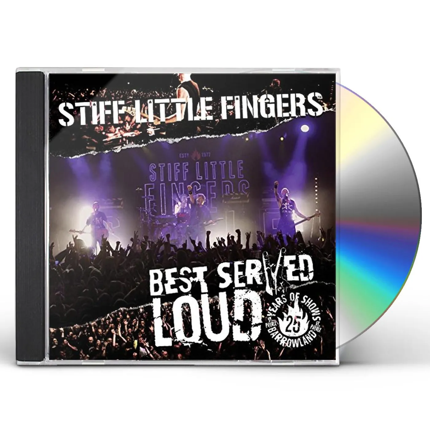 Stiff Little Fingers BEST SERVED LOUD-LIVE AT BARROWLAND CD