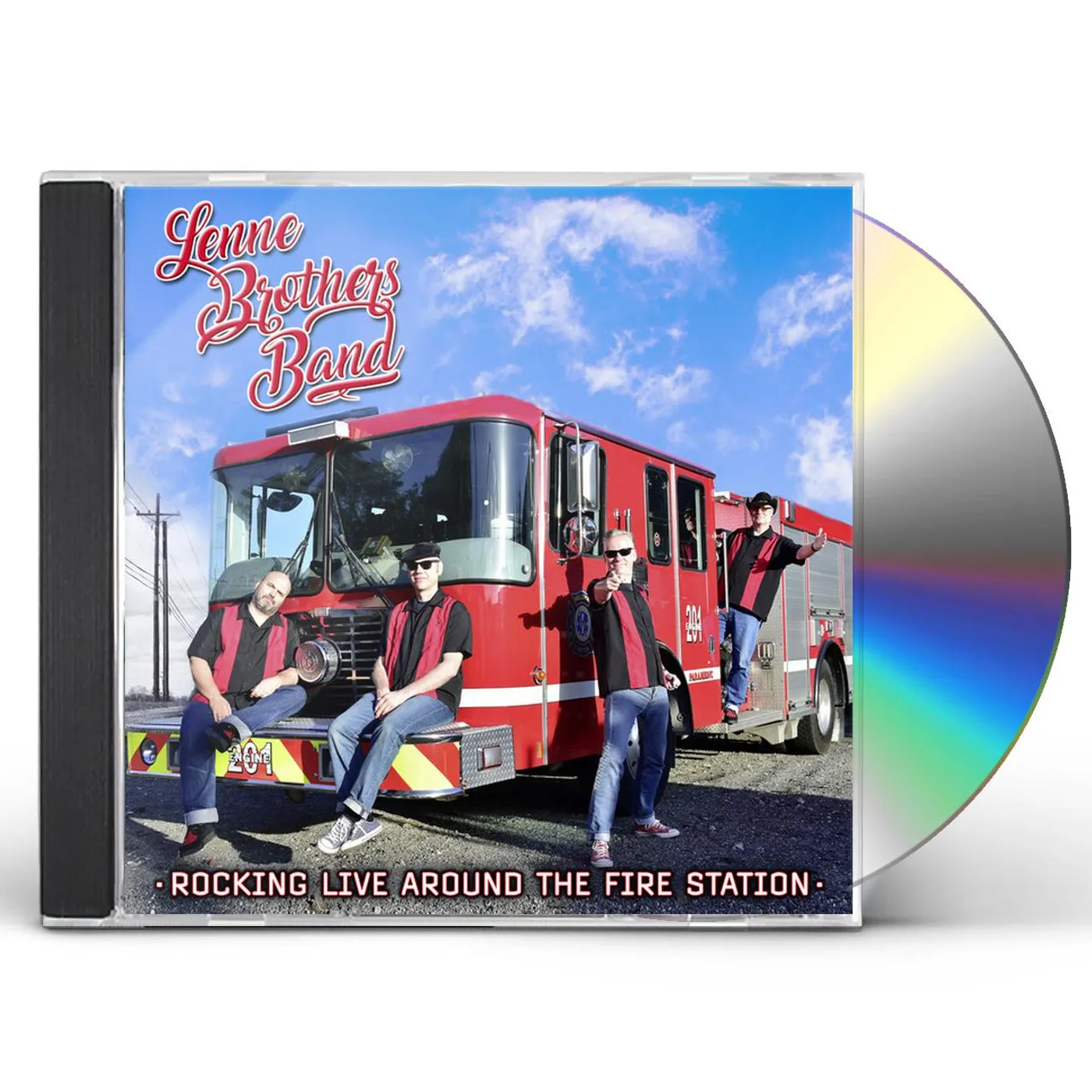 LenneBrothers Band ROCKING LIVE AROUND THE FIRE STATION CD